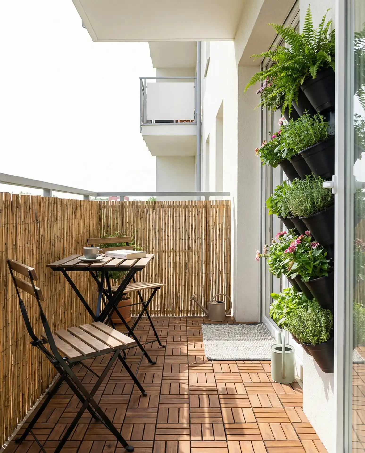 Apartment Balcony Deck Makeover 1
