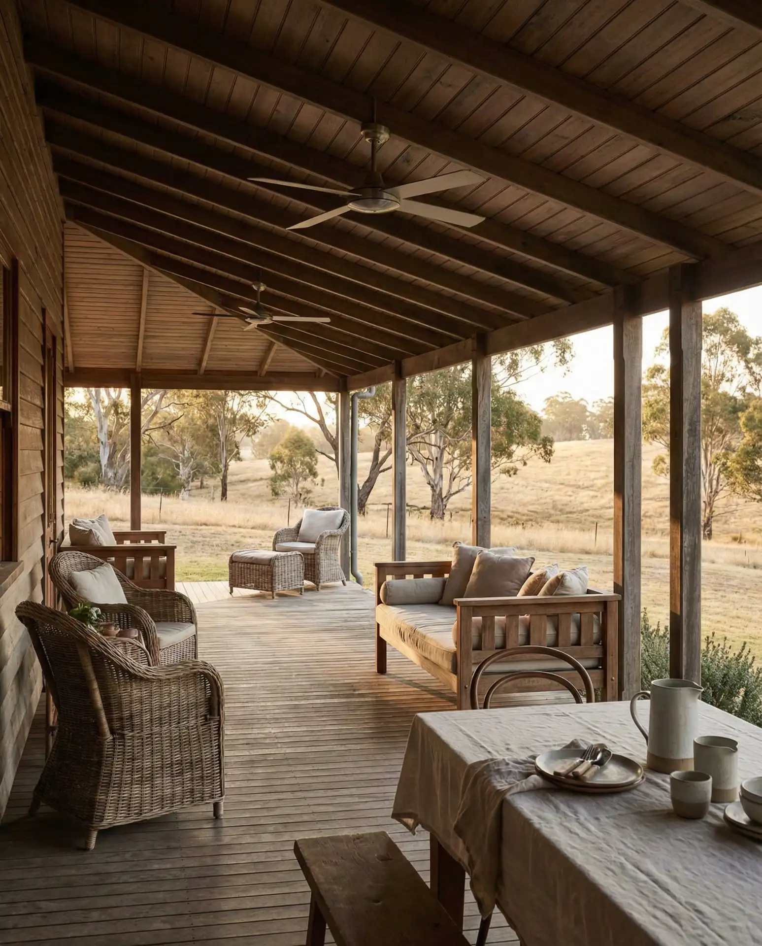 Australian Country Wraparound Verandah 1