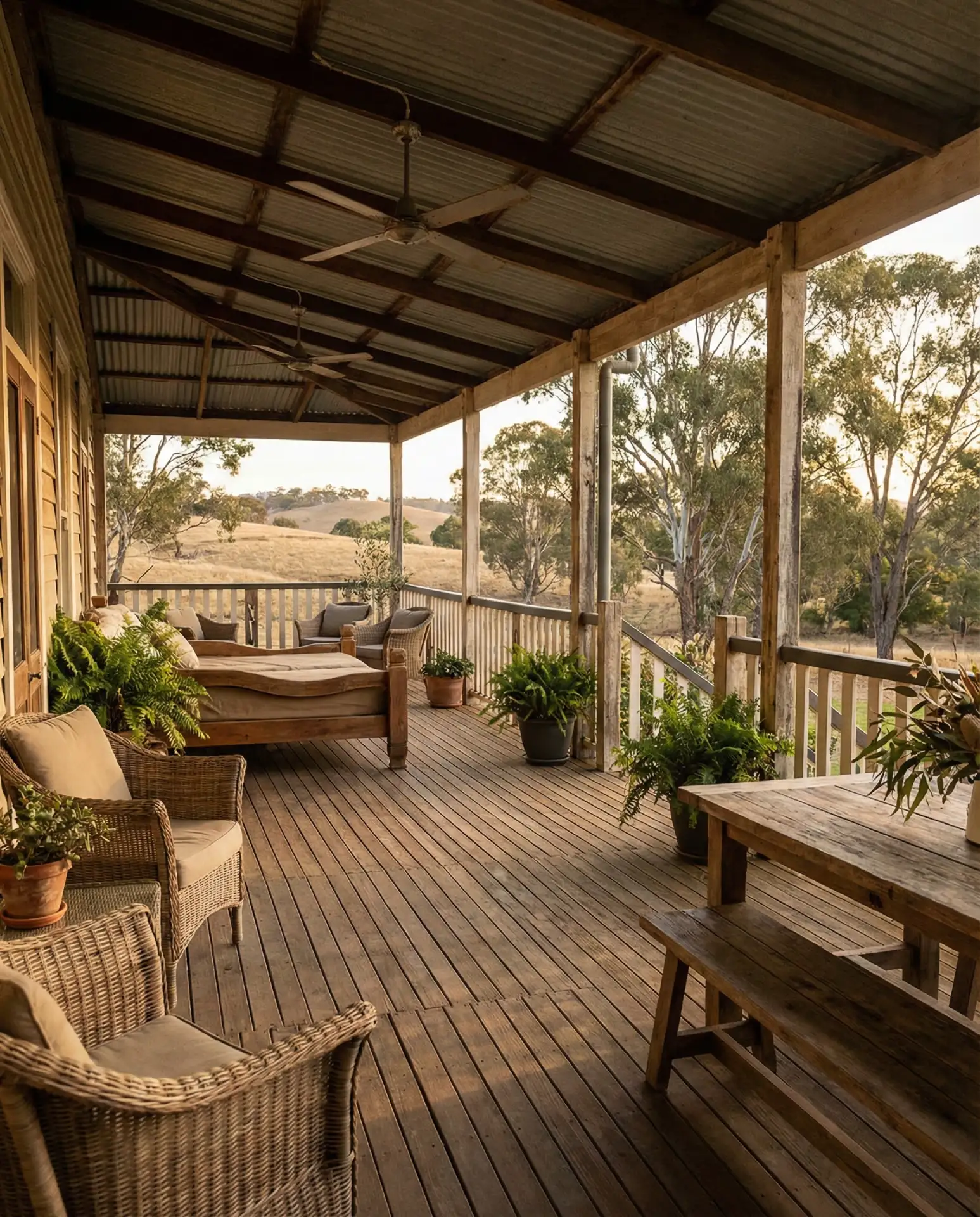 Australian Country Wraparound Verandah 2
