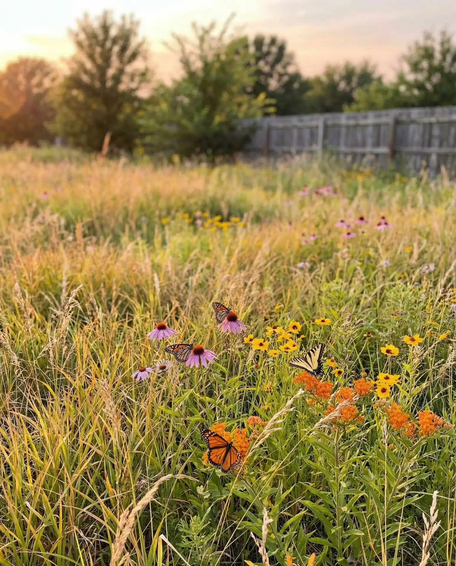 Backyard Butterfly Meadow 1