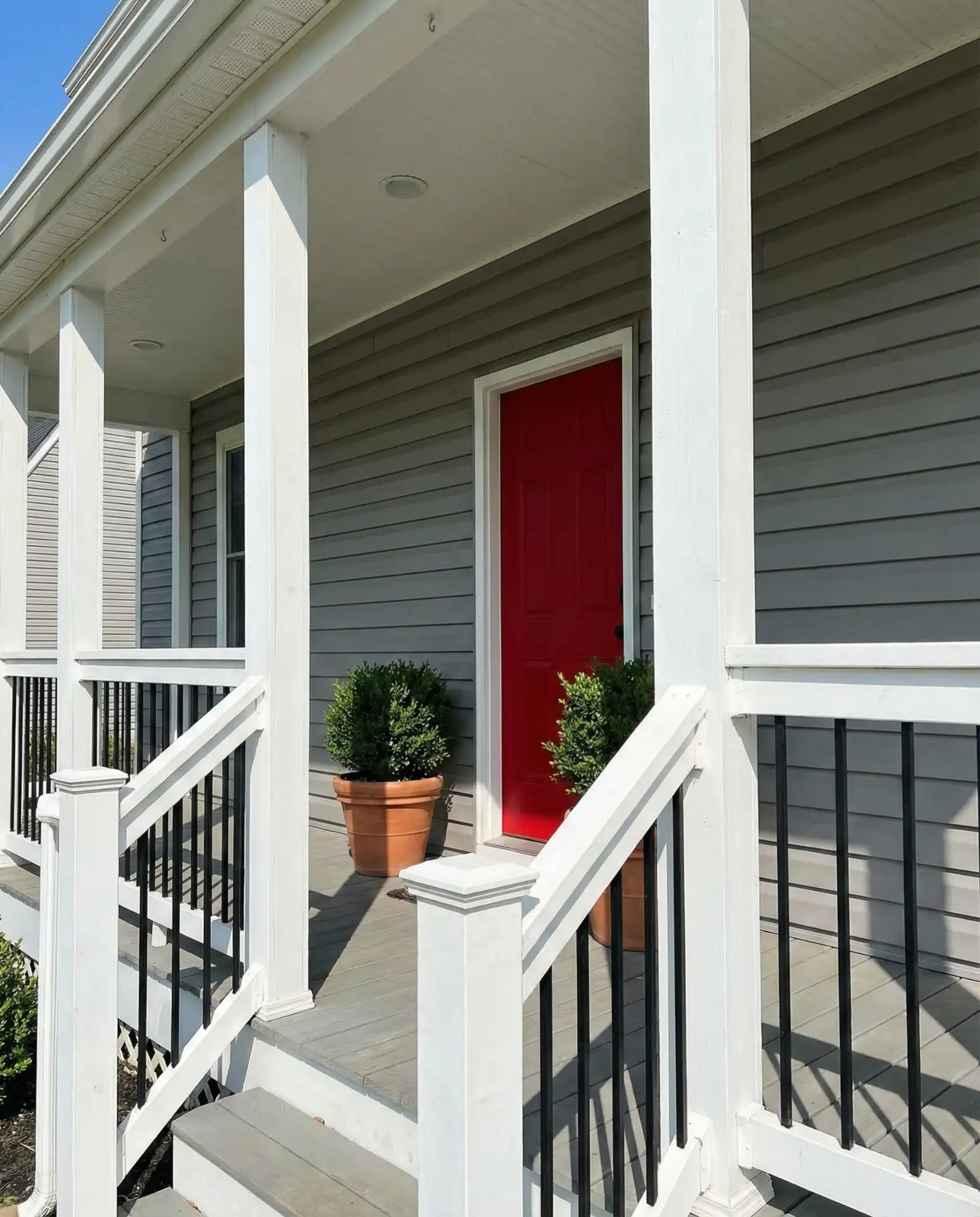 Black and White Contrast Railing Design 2