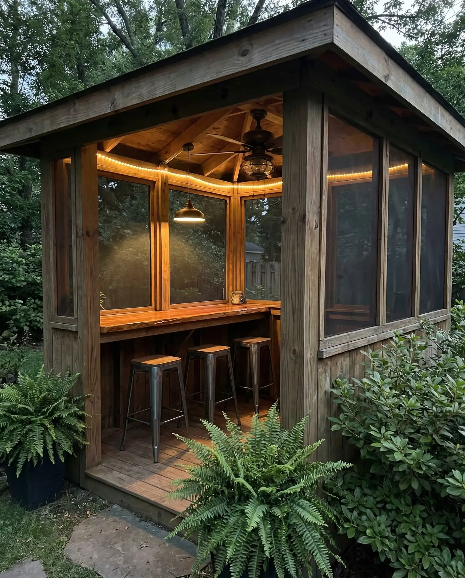 Bloxburg-Inspired Minimalist Bar 2