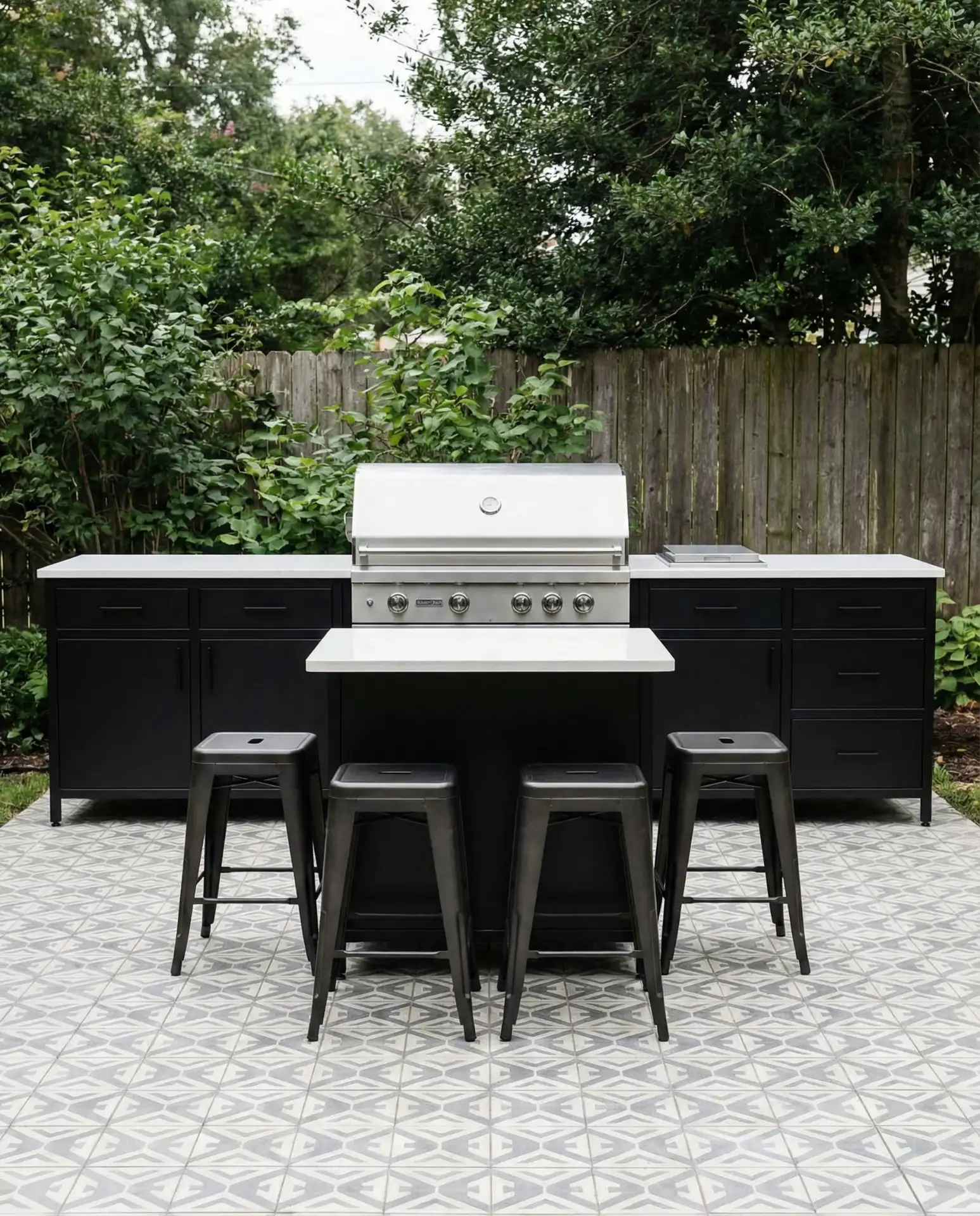 Bloxburg-Inspired Symmetrical Modern Kitchen 2