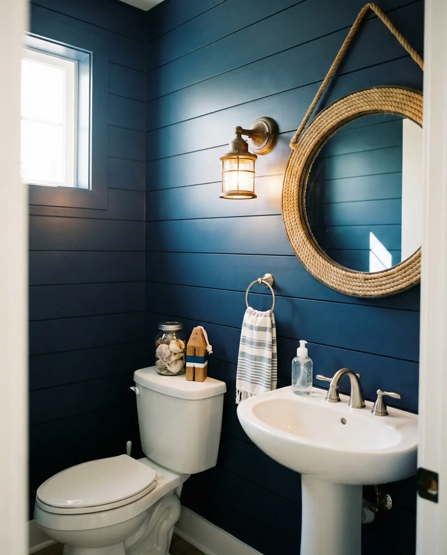 Blush Pink with Brass Fixtures 1