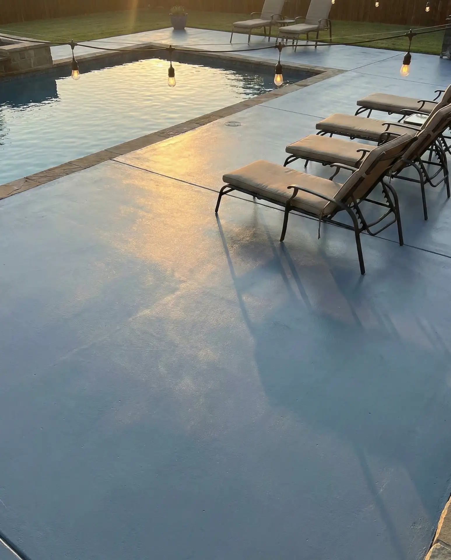 Budget-Friendly Painted Concrete 2