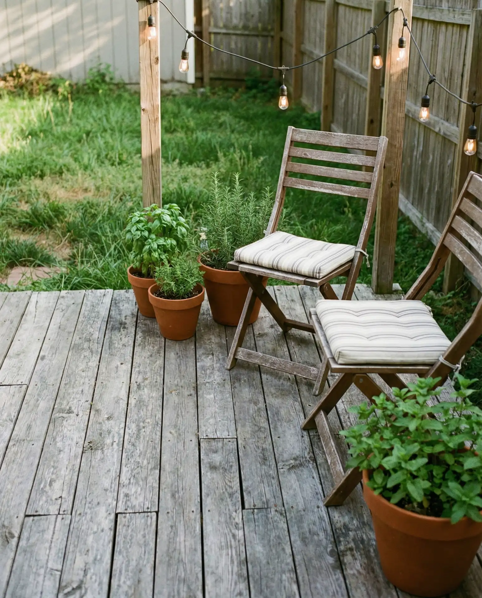 Budget-Friendly Pallet Deck Transformation 2