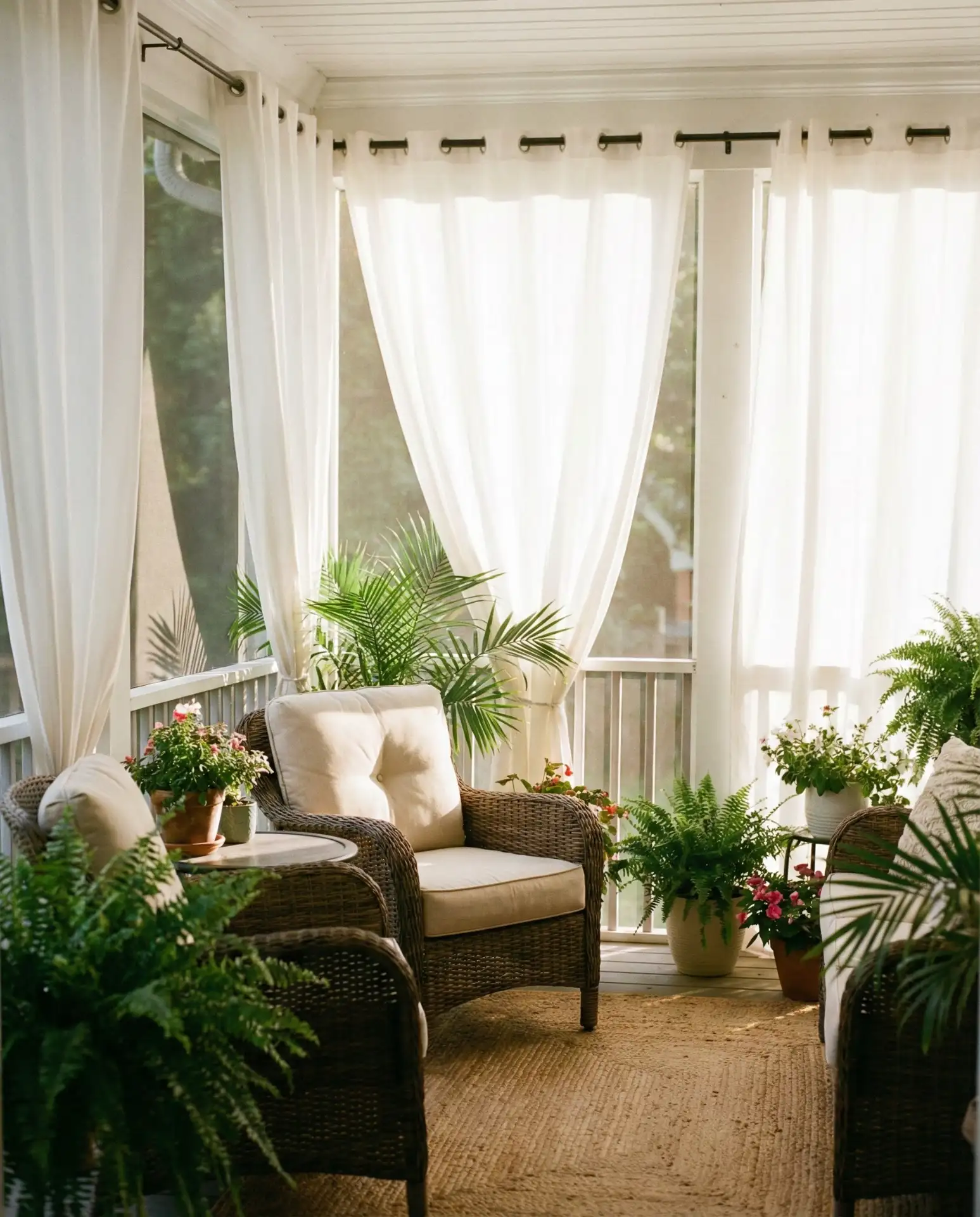 Budget-Friendly Patio Privacy with Outdoor Curtains 1