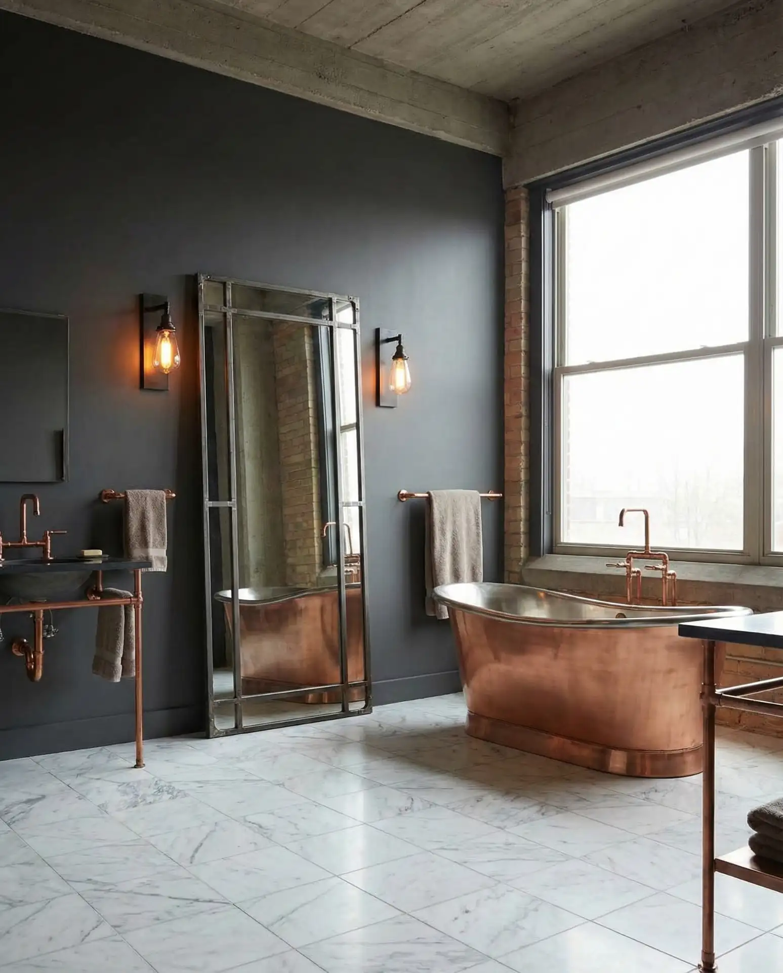 Charcoal and Copper Combination 1