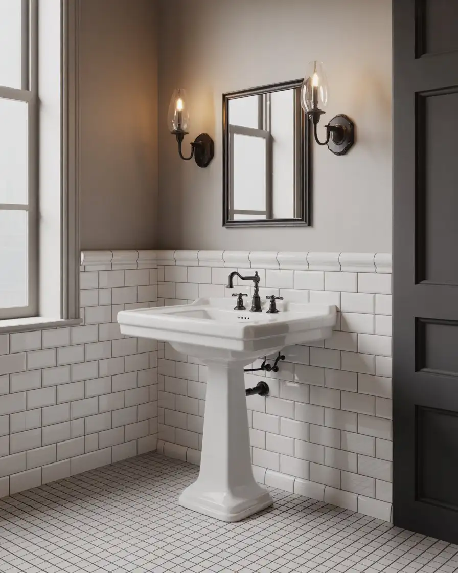 Classic Pedestal Sink 1