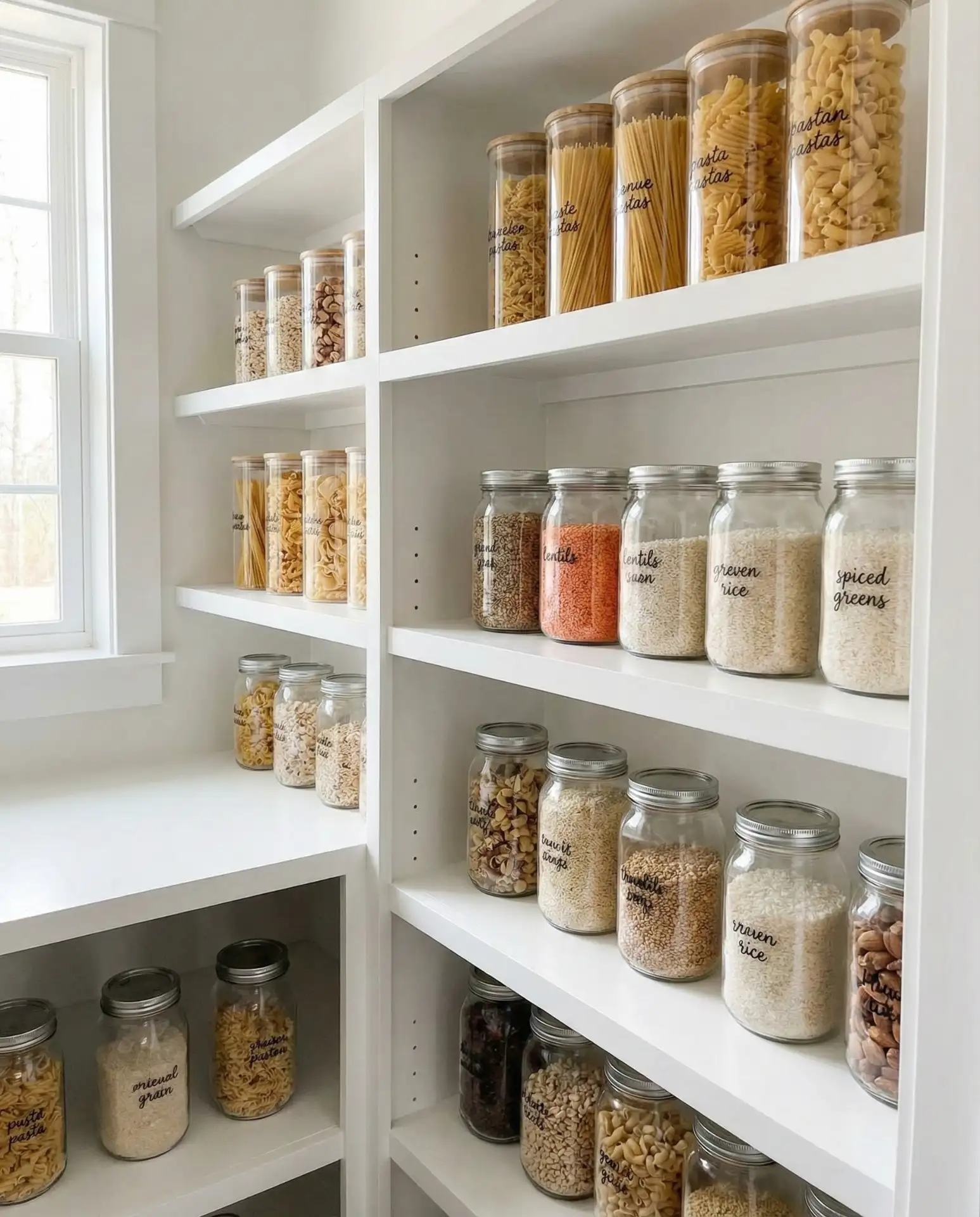 Clear Container Pantry Systems 1