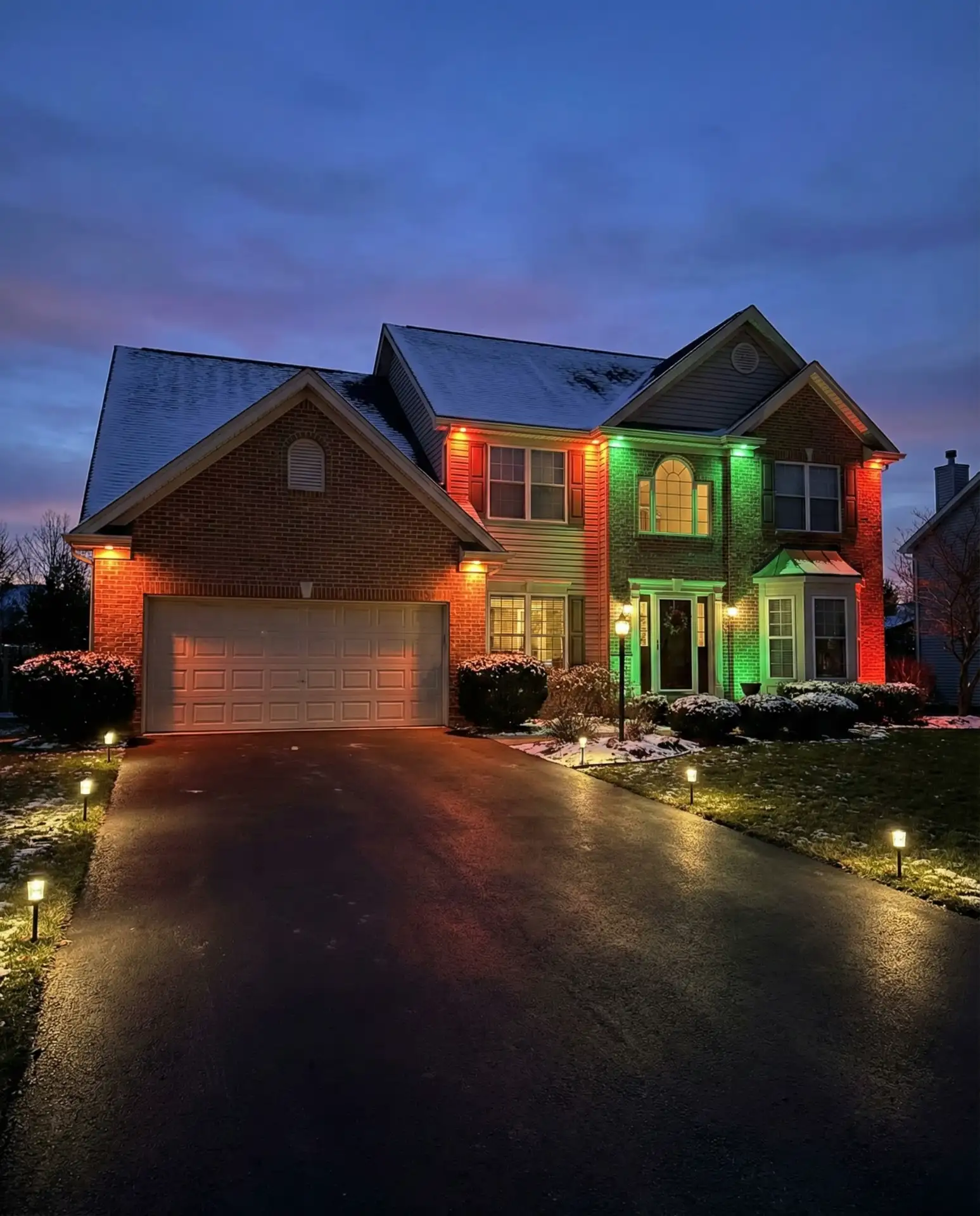 Colored Floodlights for Holiday Flexibility 1