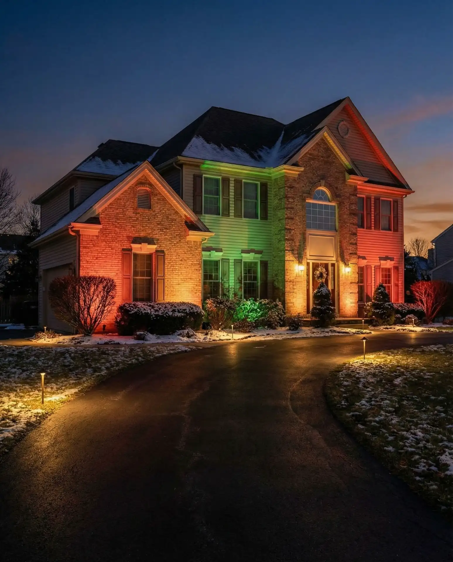 Colored Floodlights for Holiday Flexibility 2