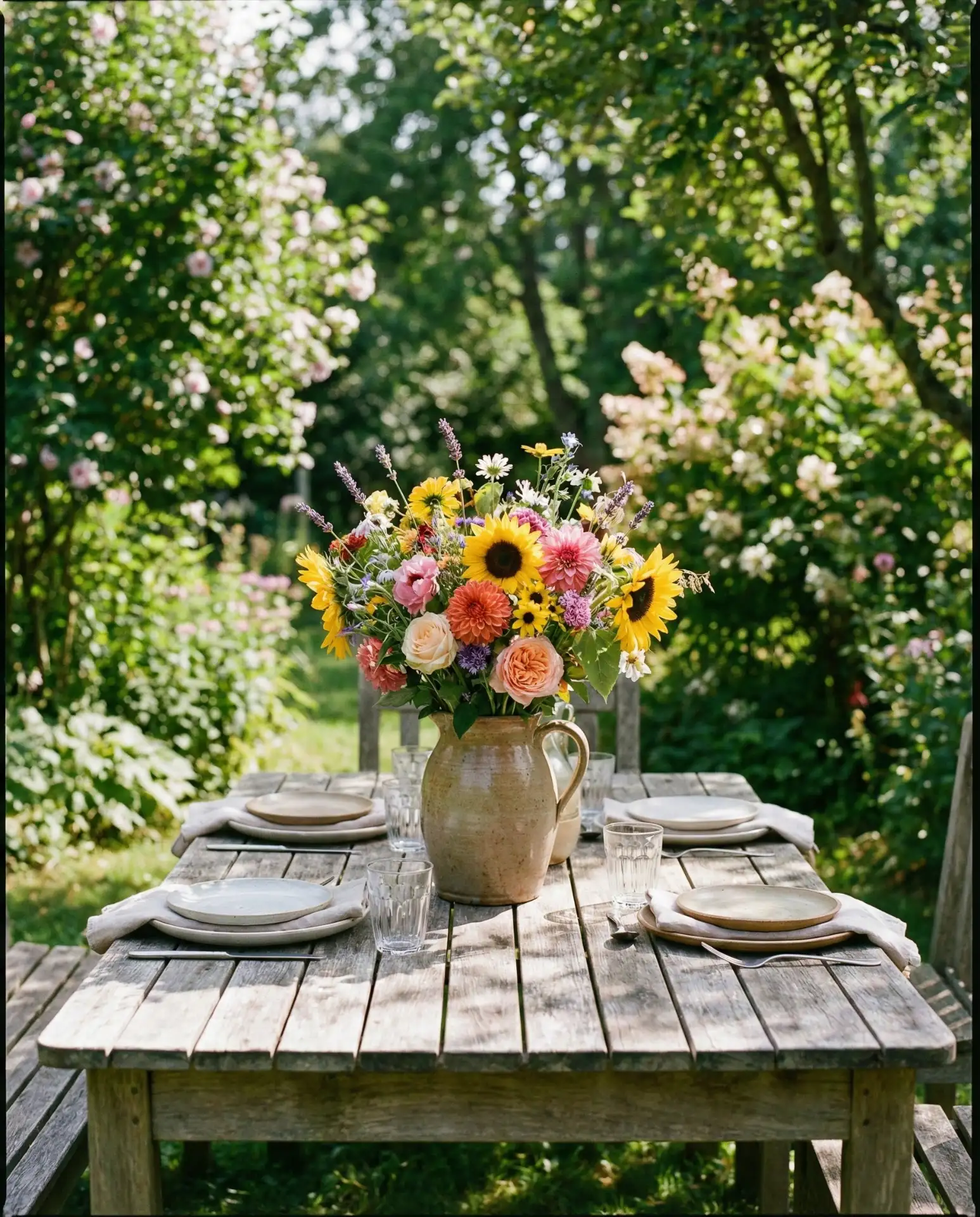Colorful Centerpieces with Seasonal Florals