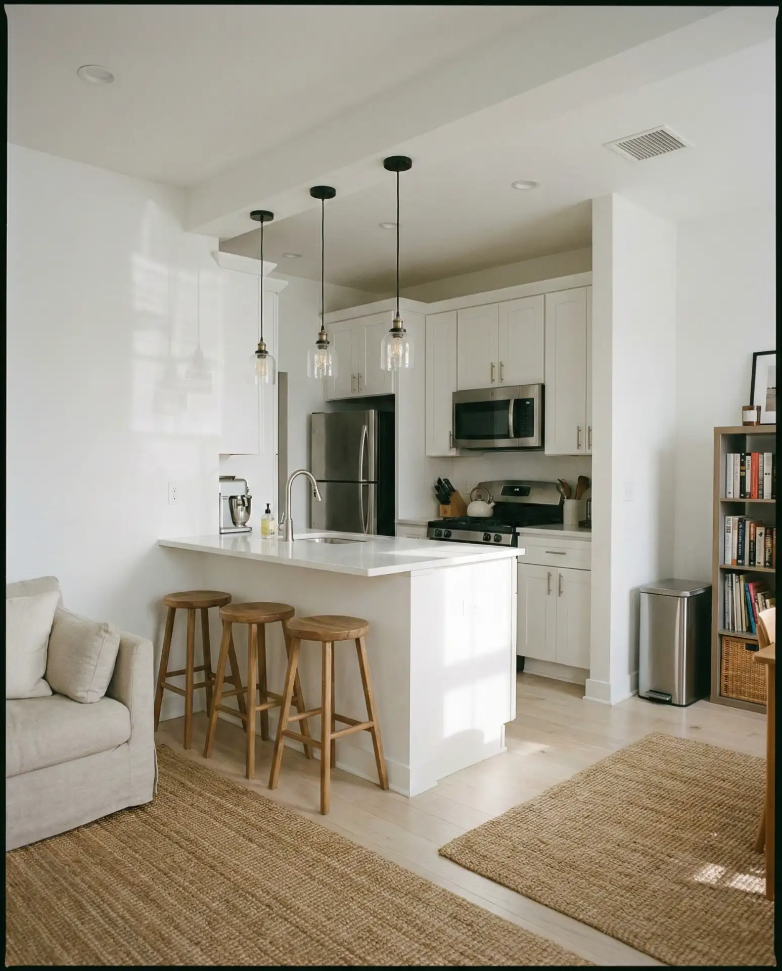 Compact Semi-Open Layout for Small Spaces 1