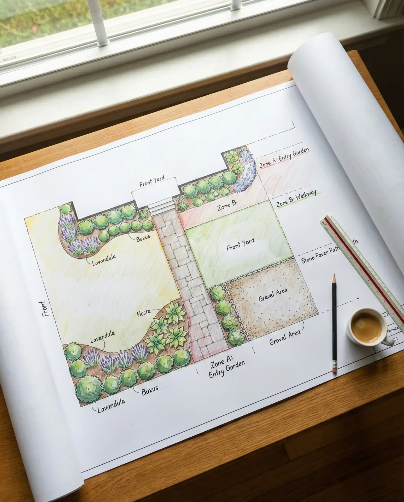 Comprehensive Landscape Plans with Professional Layout 2