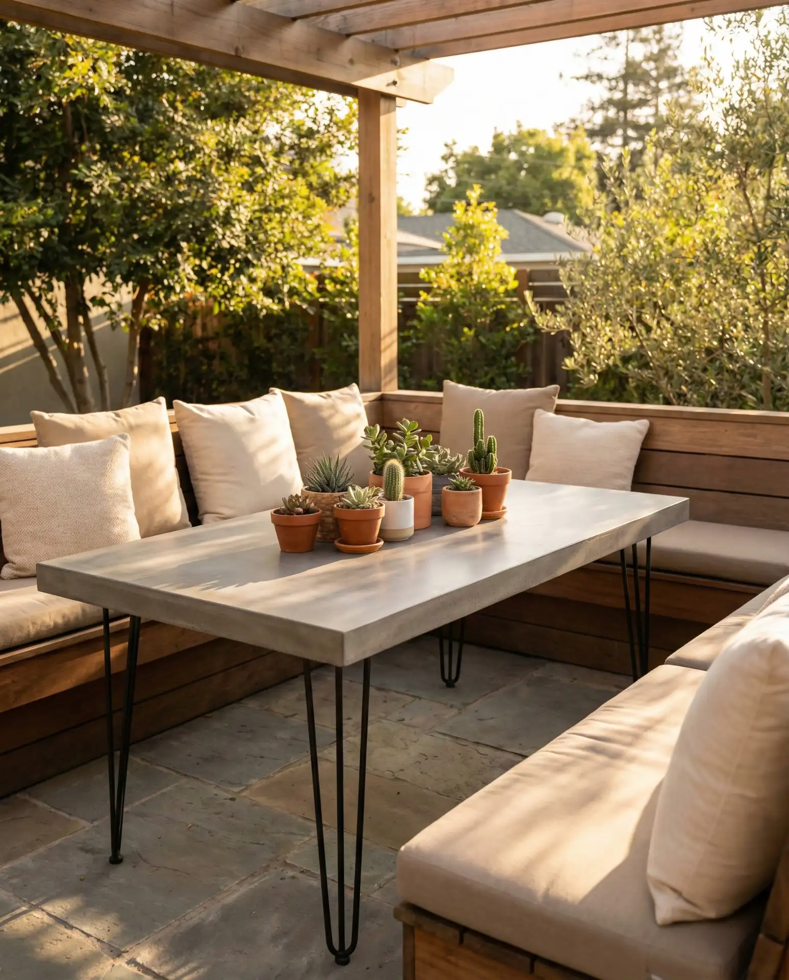 Concrete Pour for Modern Minimalism 2