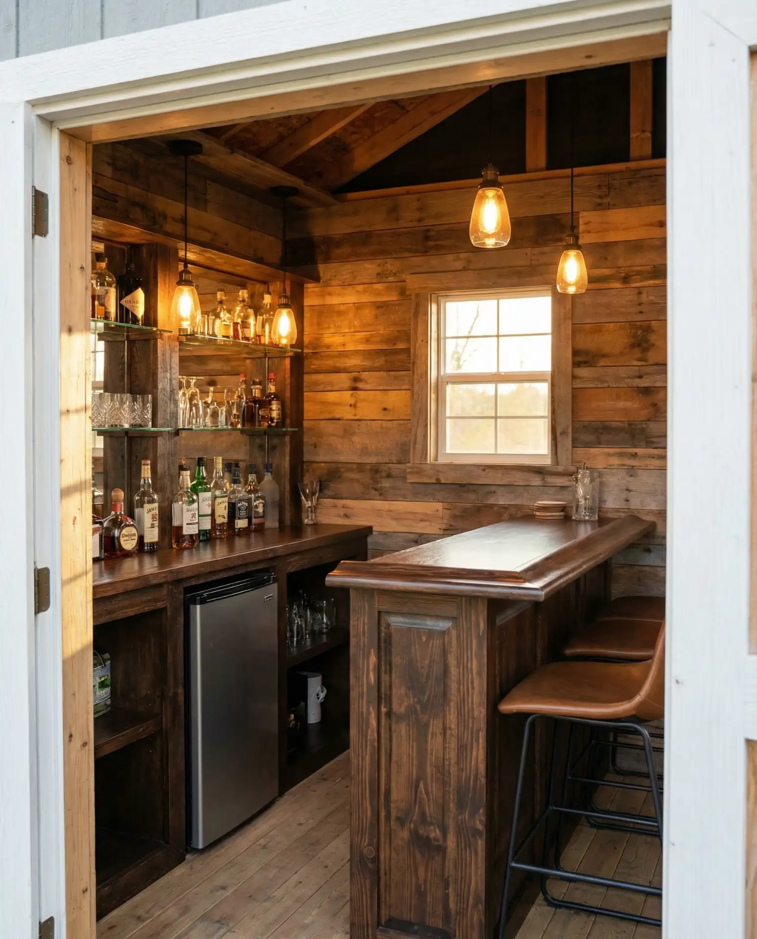 Converted Shed Bar with Full Interior 1