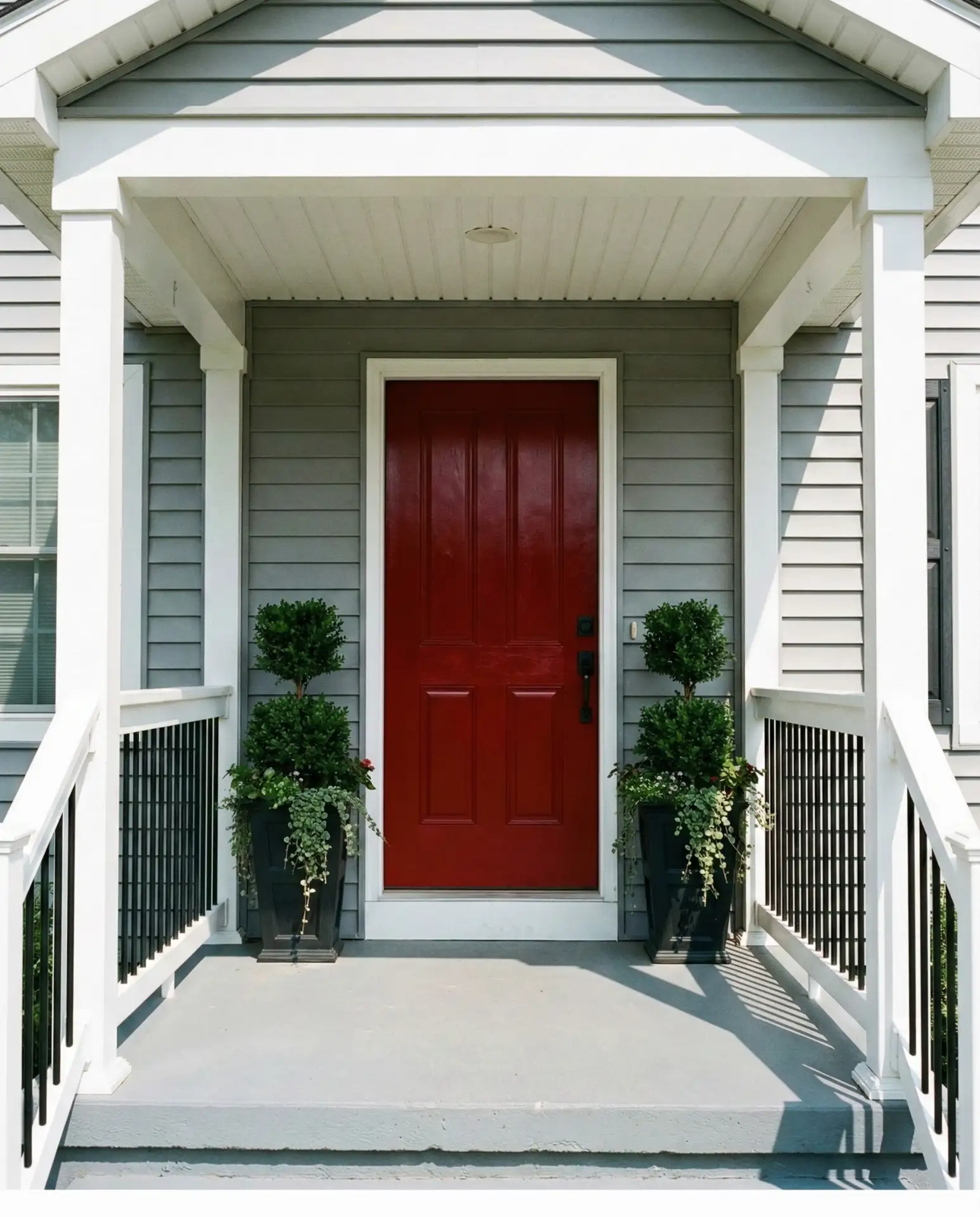 Copper Pipe Railing with Patina Finish 2