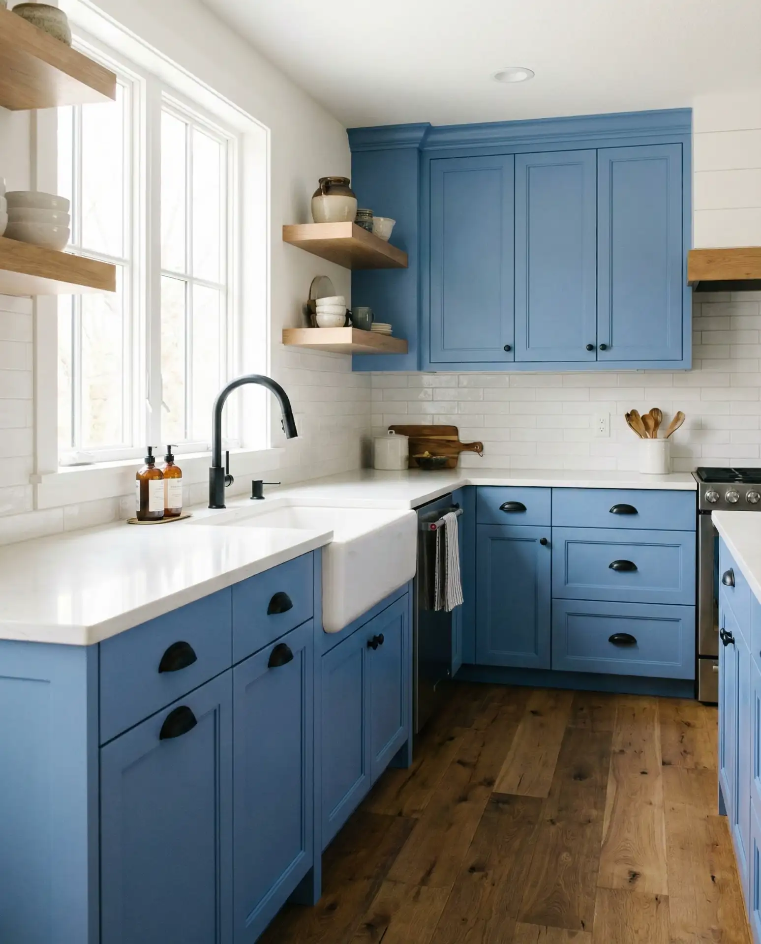 Cornflower Blue with Black Hardware 1