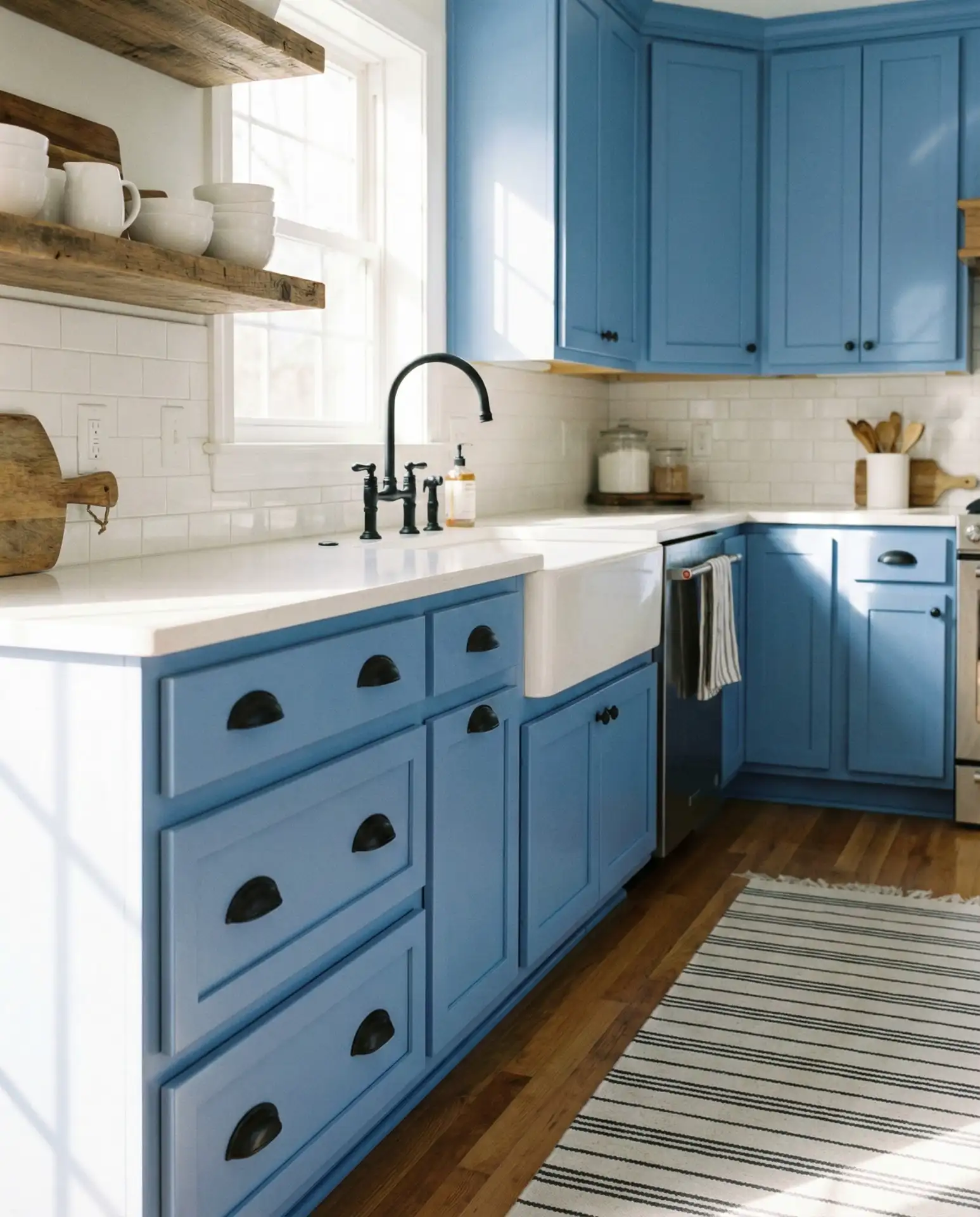 Cornflower Blue with Black Hardware 2