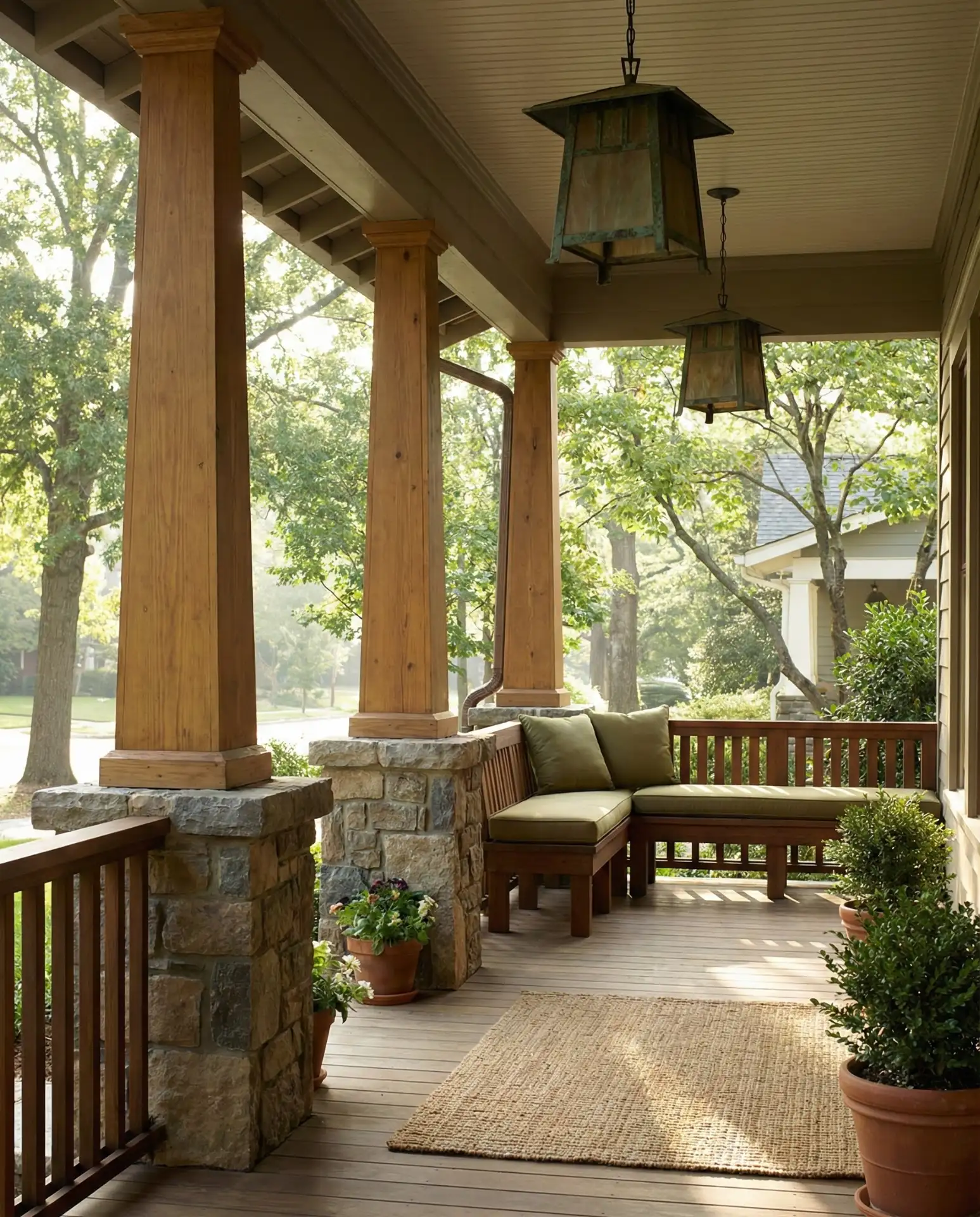 Covered Pergola with Draping Fabric-Panels 2