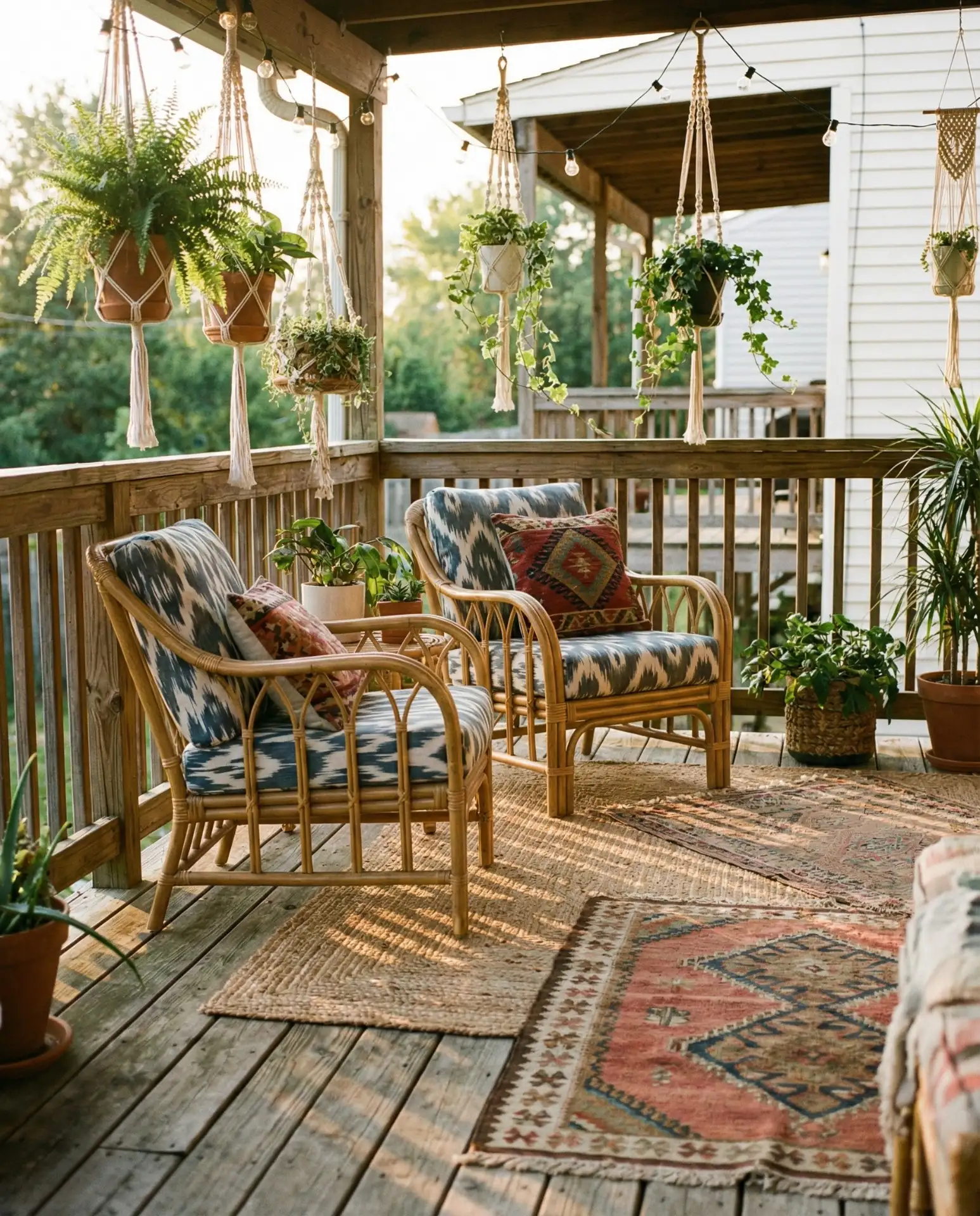 Cozy Boho Retreat with Layered Textures 2