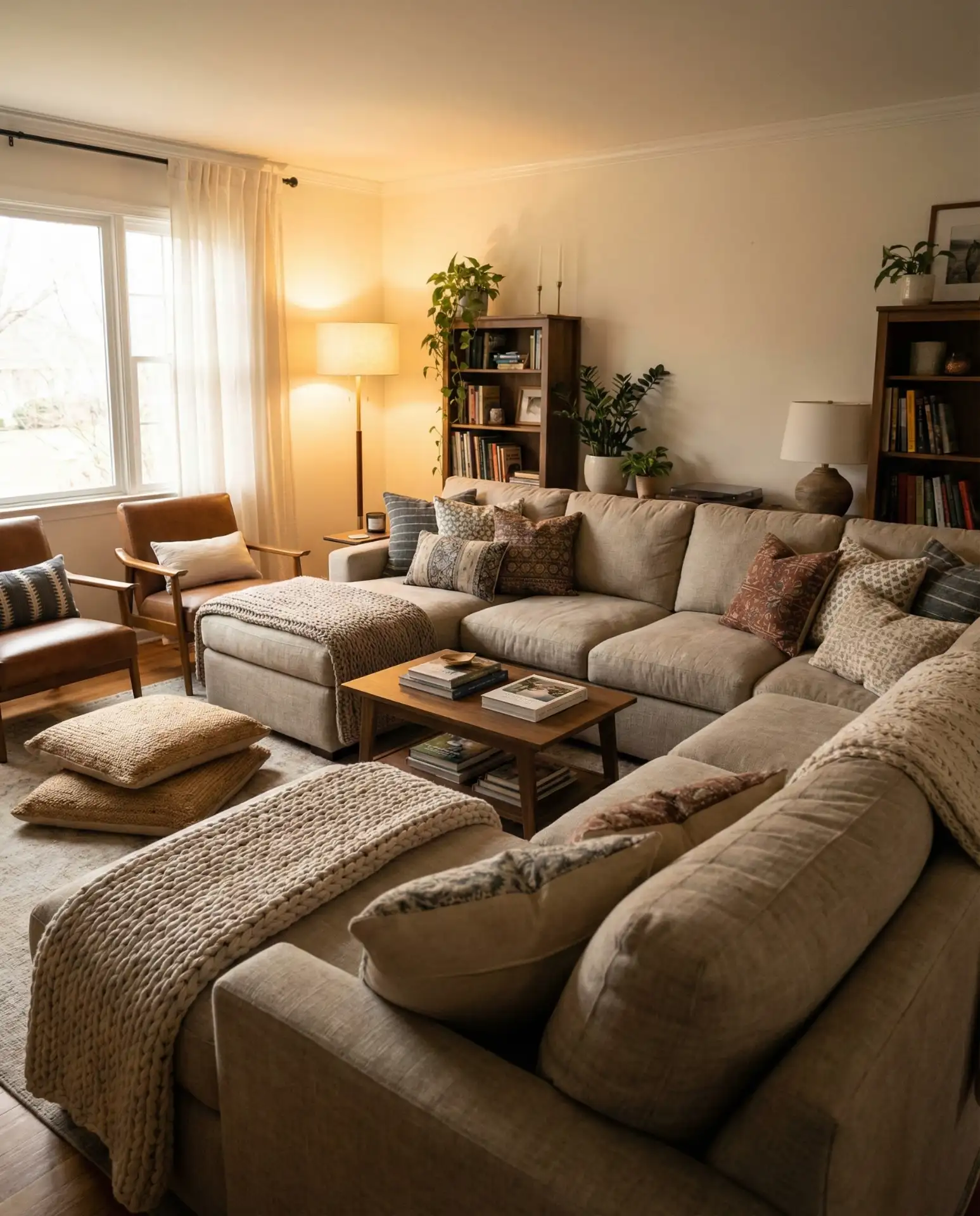 Cozy Comfy Layered Seating Options 2