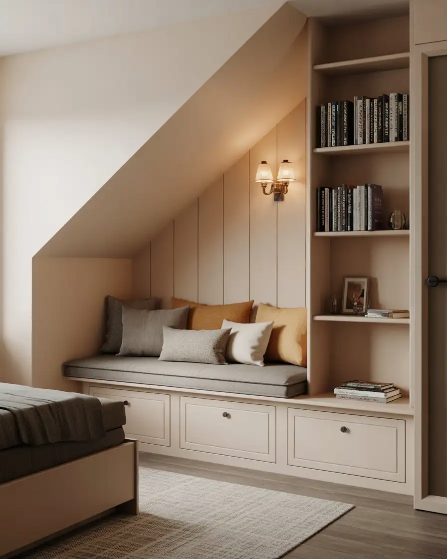 Create a Reading Nook with Built-In Seating 1