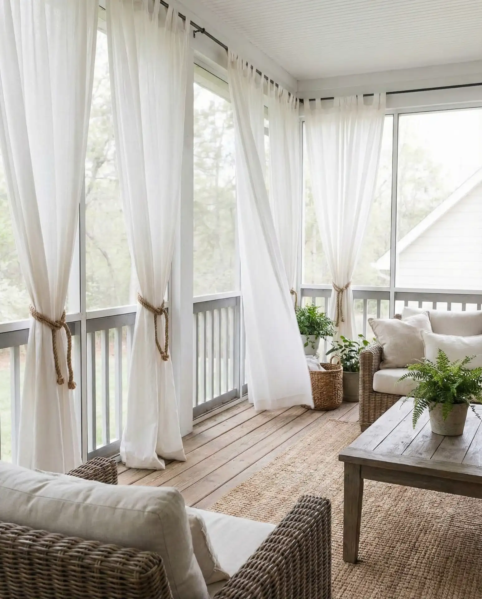 Curtained Privacy with Soft Flowing Fabrics 2