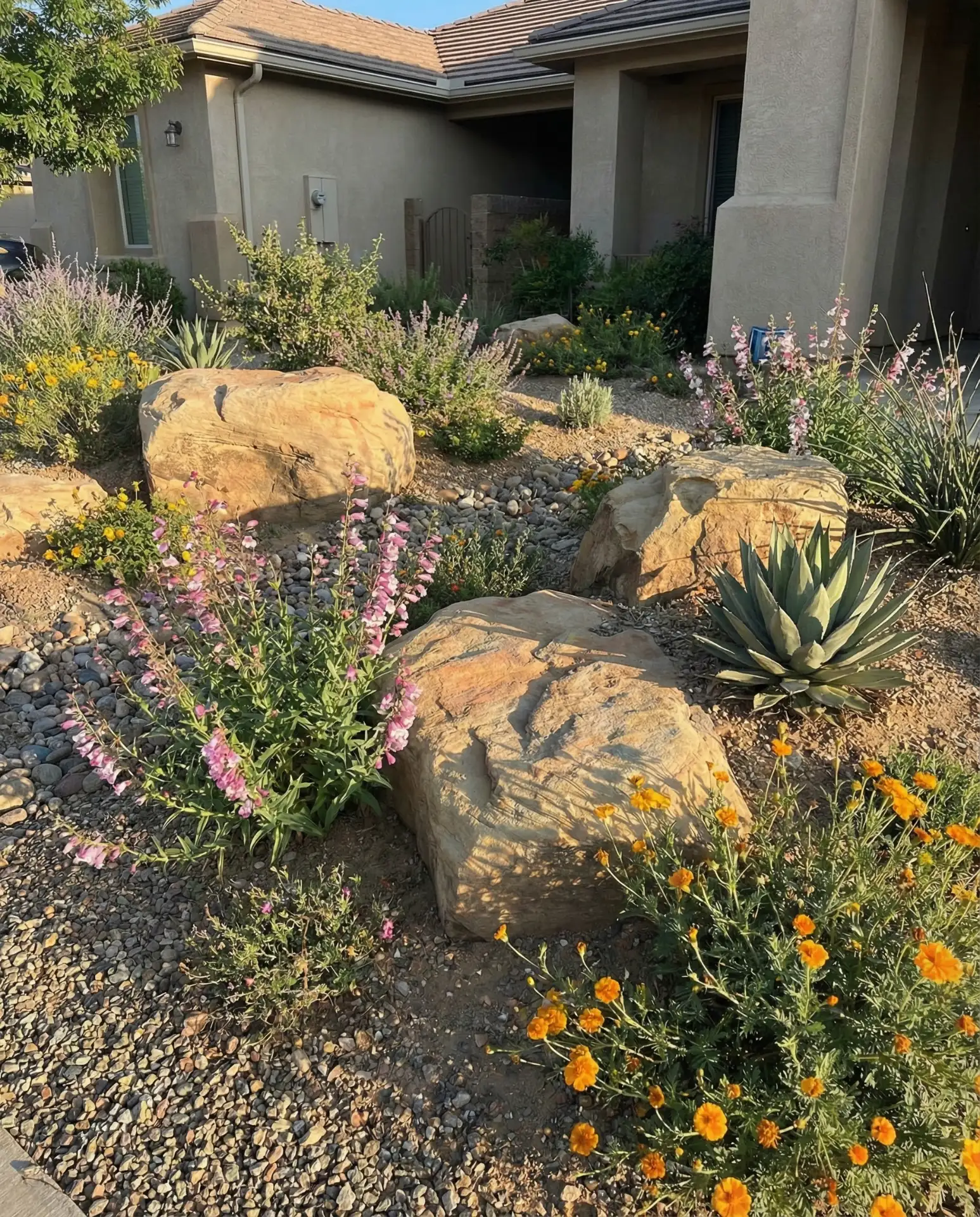DIY Boulder Garden with Native Plants 2