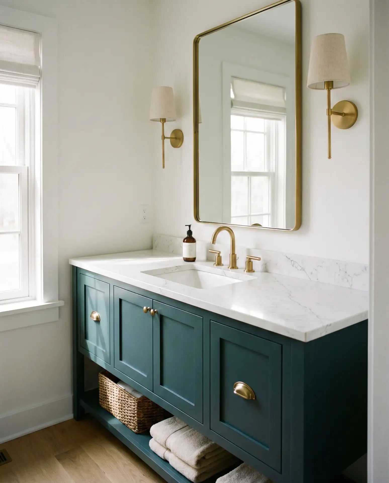 Dark Teal Cabinet Doors 2