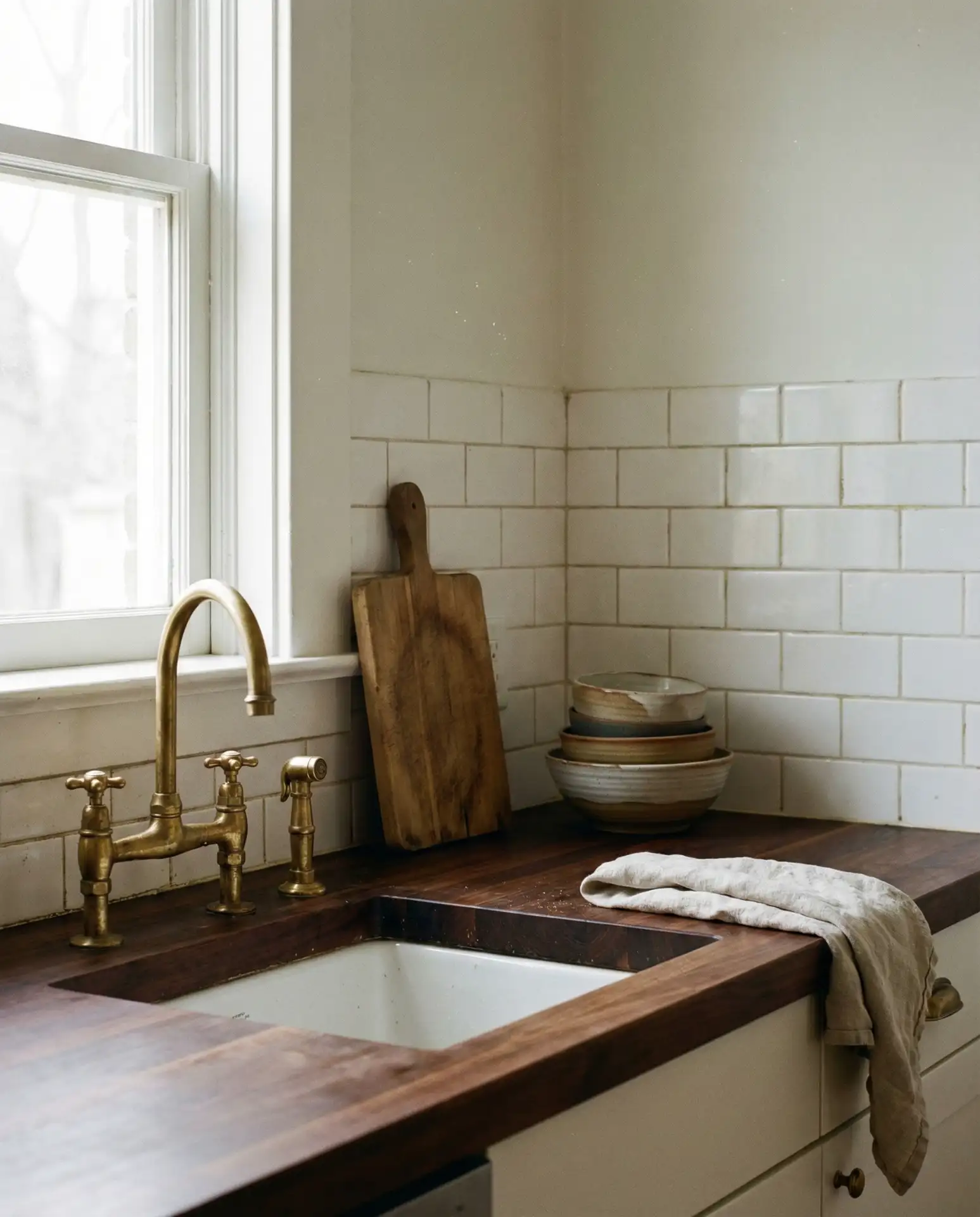 Dark Wood Butcher Block Warmth 1