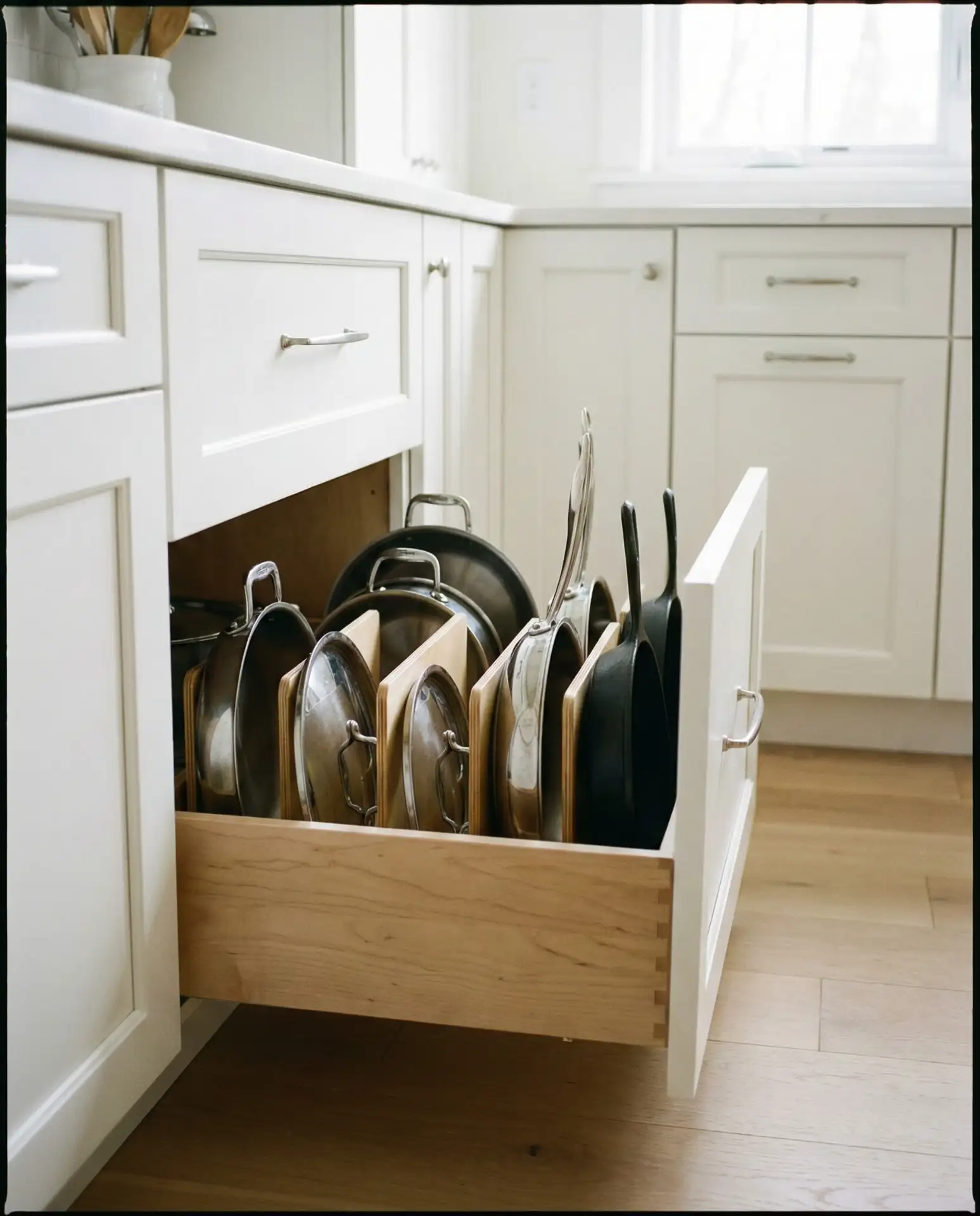 Deep Drawer Dividers for Pots and Pans 1