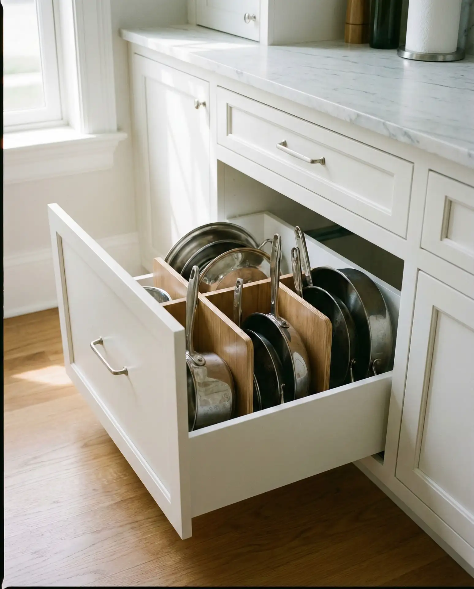 Deep Drawer Dividers for Pots and Pans 2