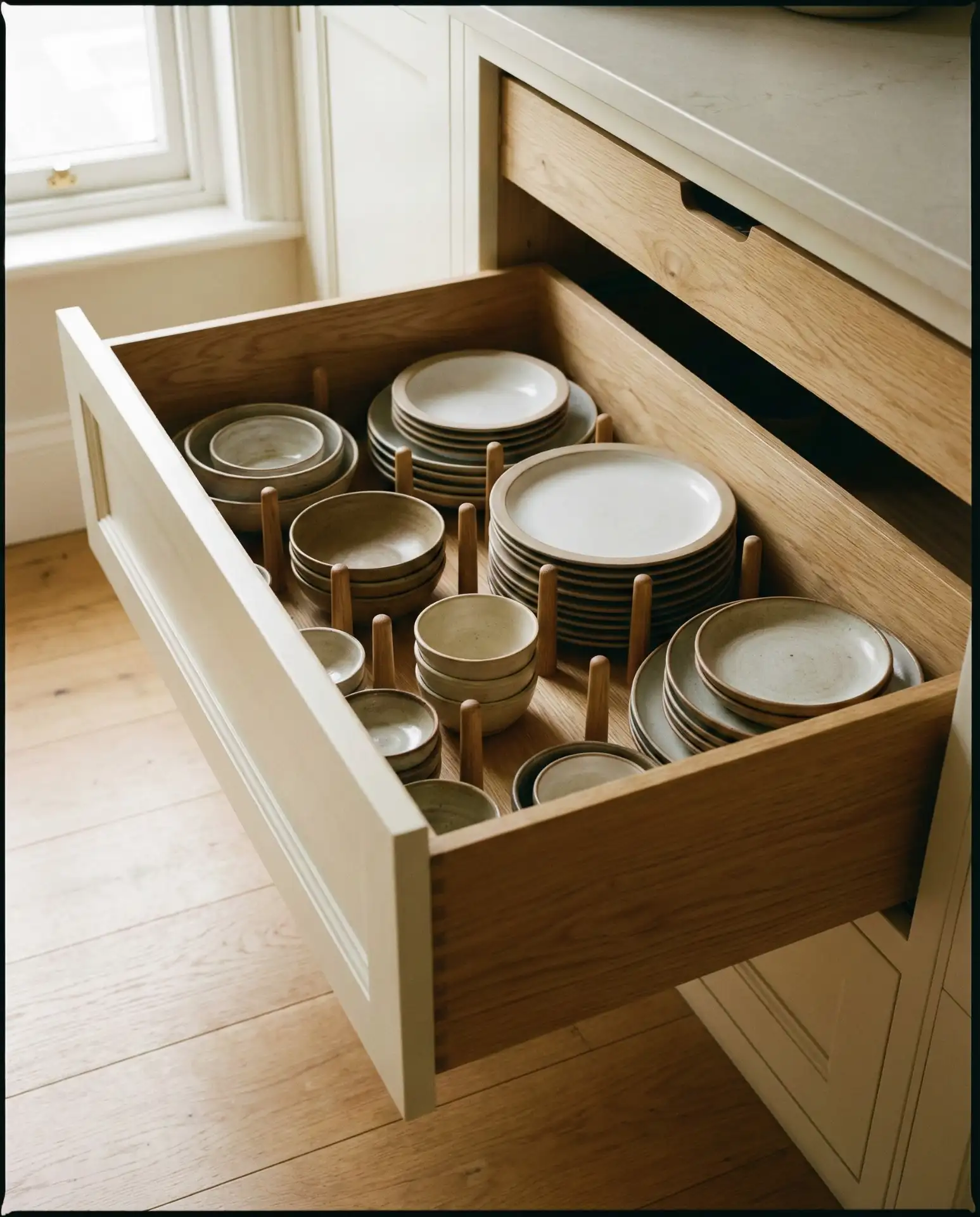 Drawer Peg Systems for Dishes 2