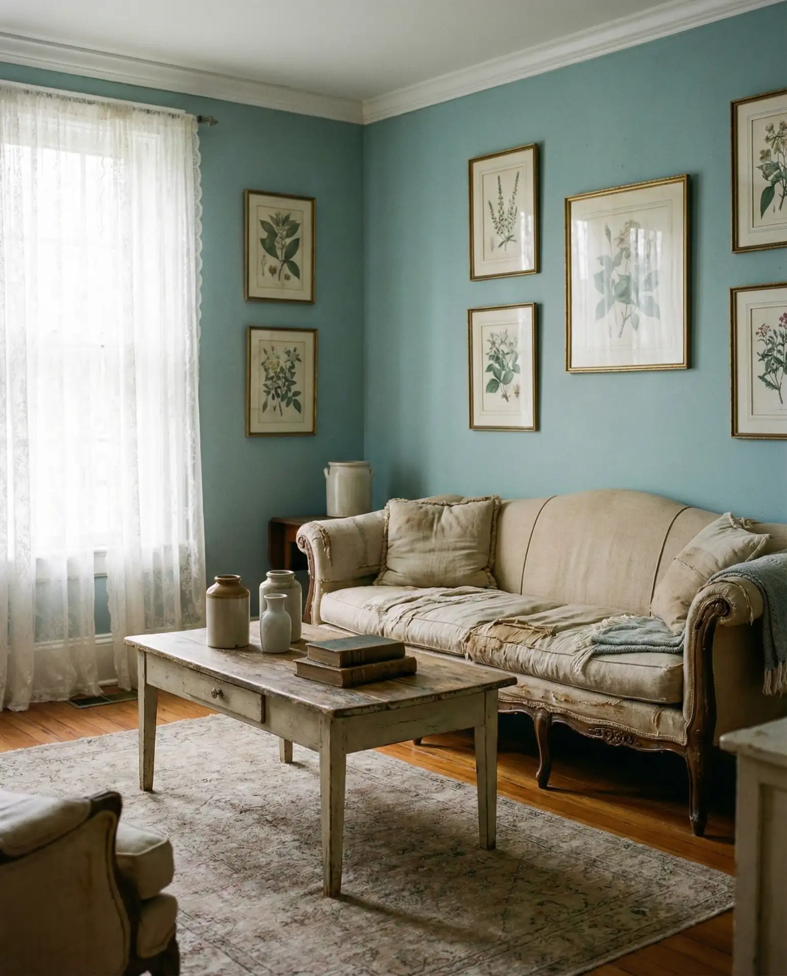 Duck Egg Blue Vintage Charm 1