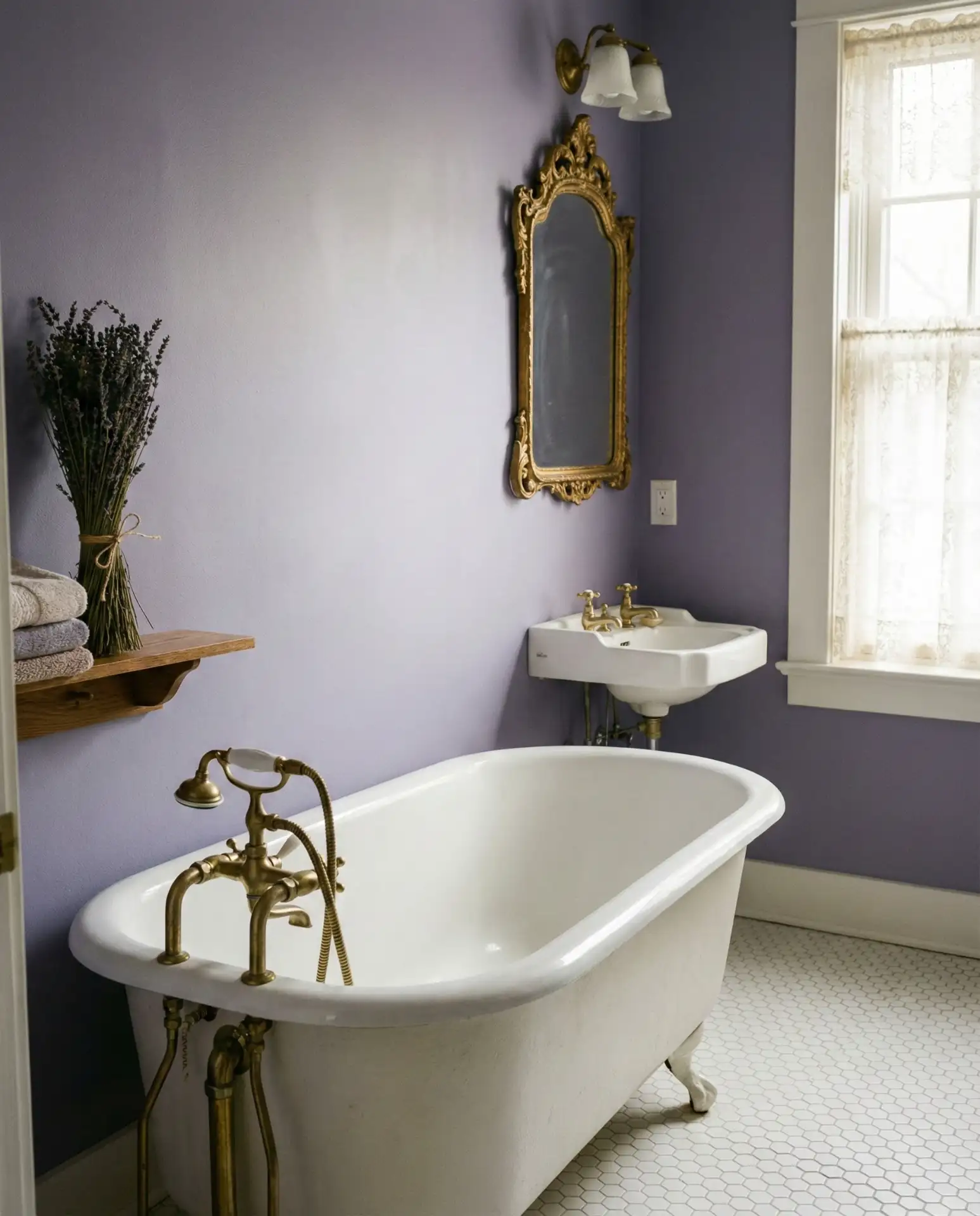 Dusty Lavender for a Vintage Feel 1