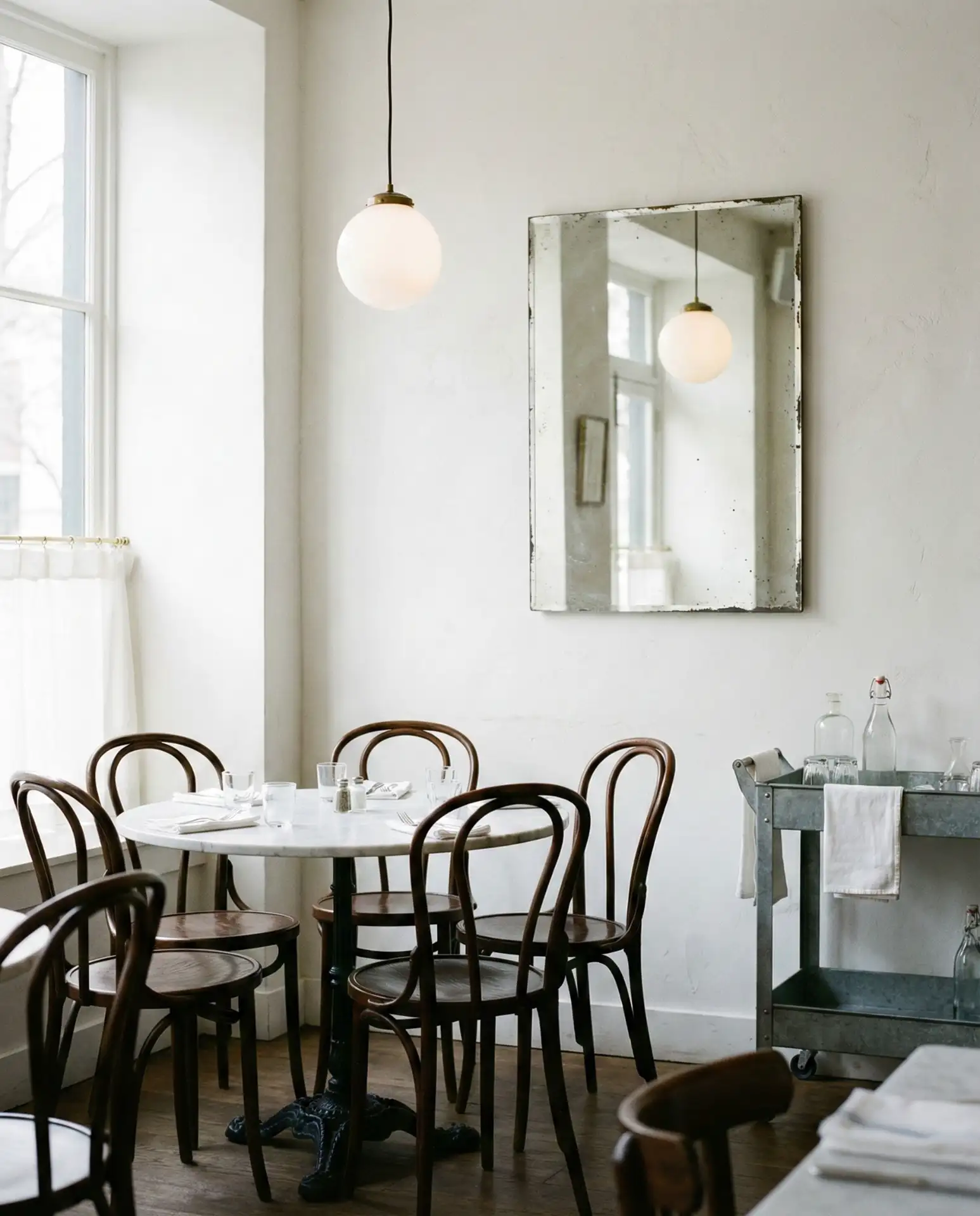 Elegant French Bistro Dining Room 1