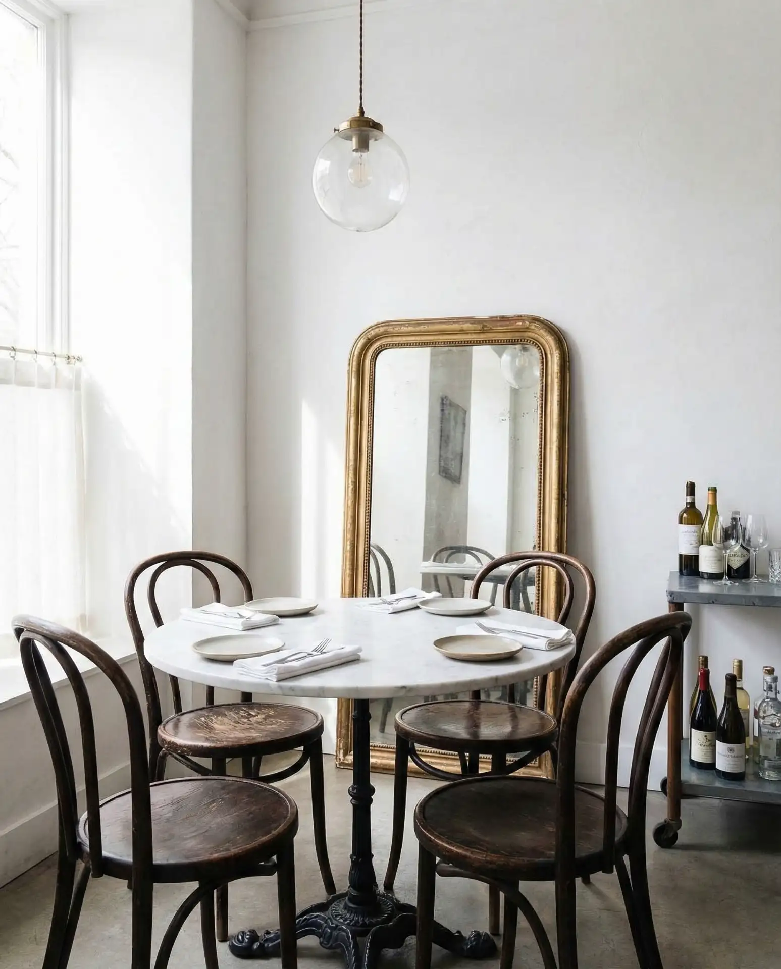 Elegant French Bistro Dining Room 2