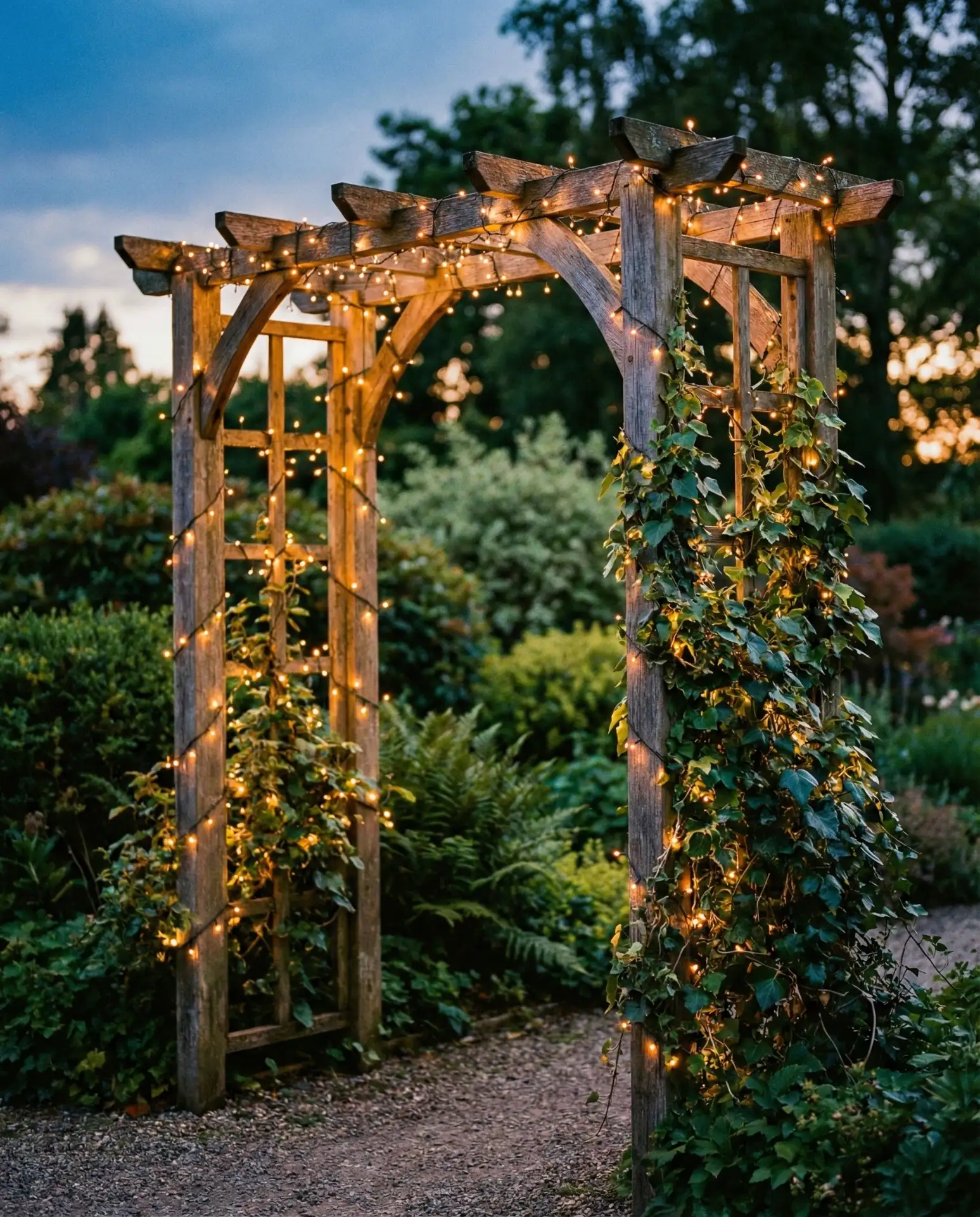 Enchanted Fairy Light Archway 1