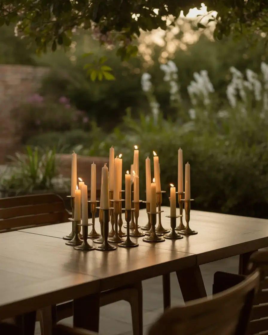 Enchanting Candlelit Table Setting 2