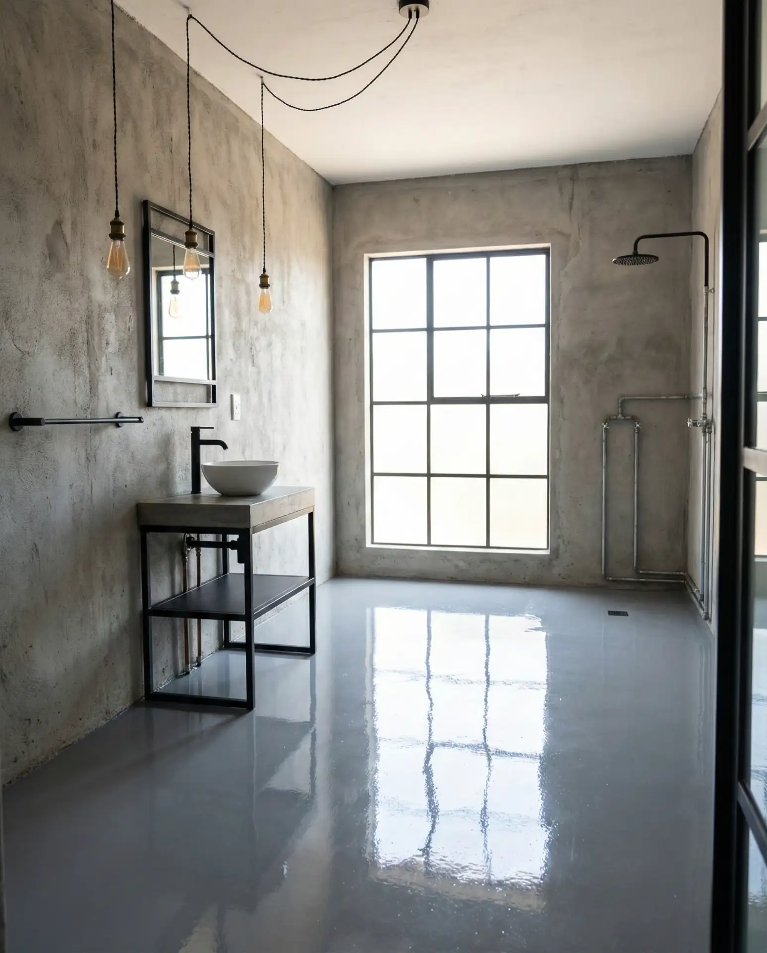 Epoxy Flooring for Modern Industrial Style 2