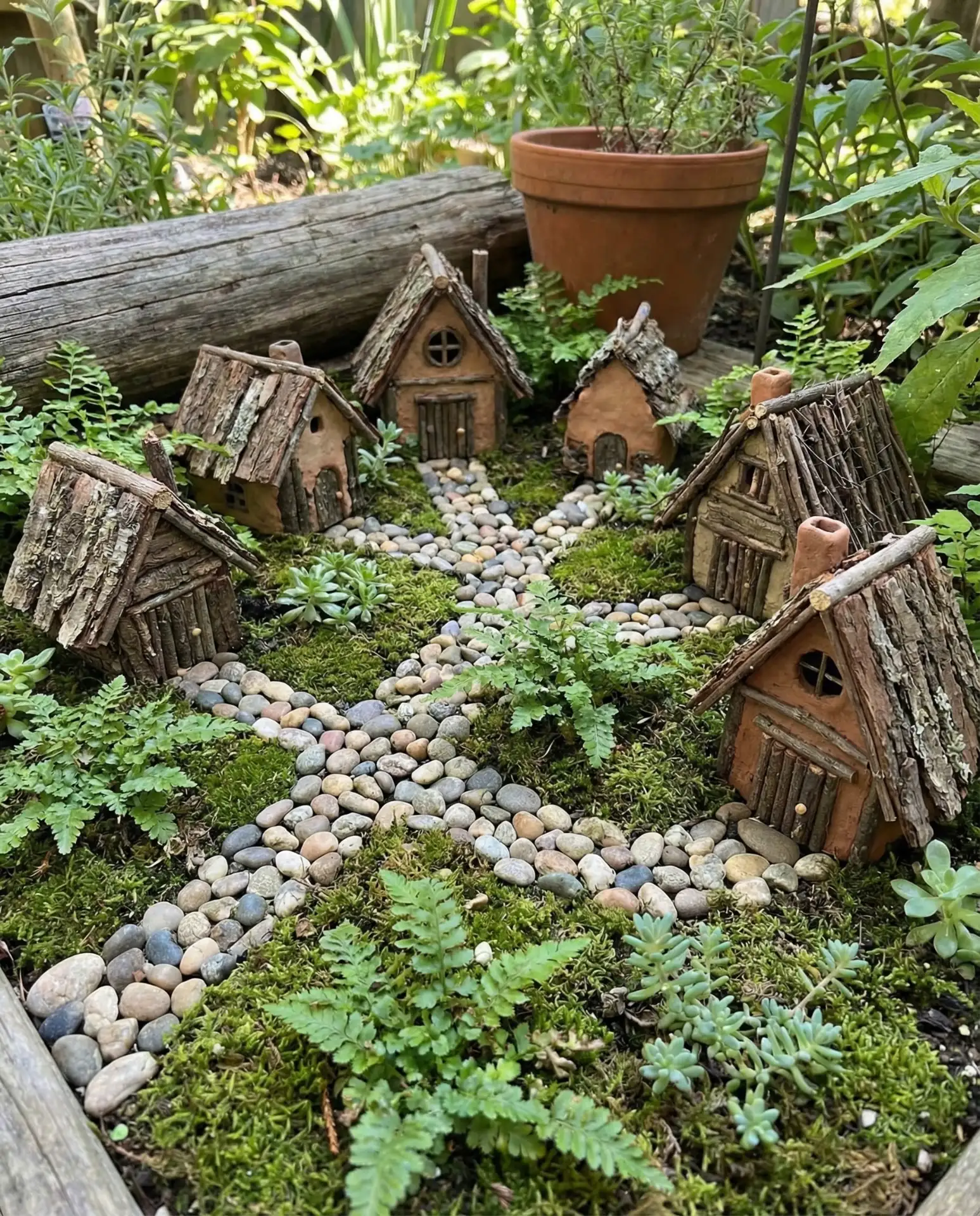 Fairy Garden Village with Miniature Structures 2