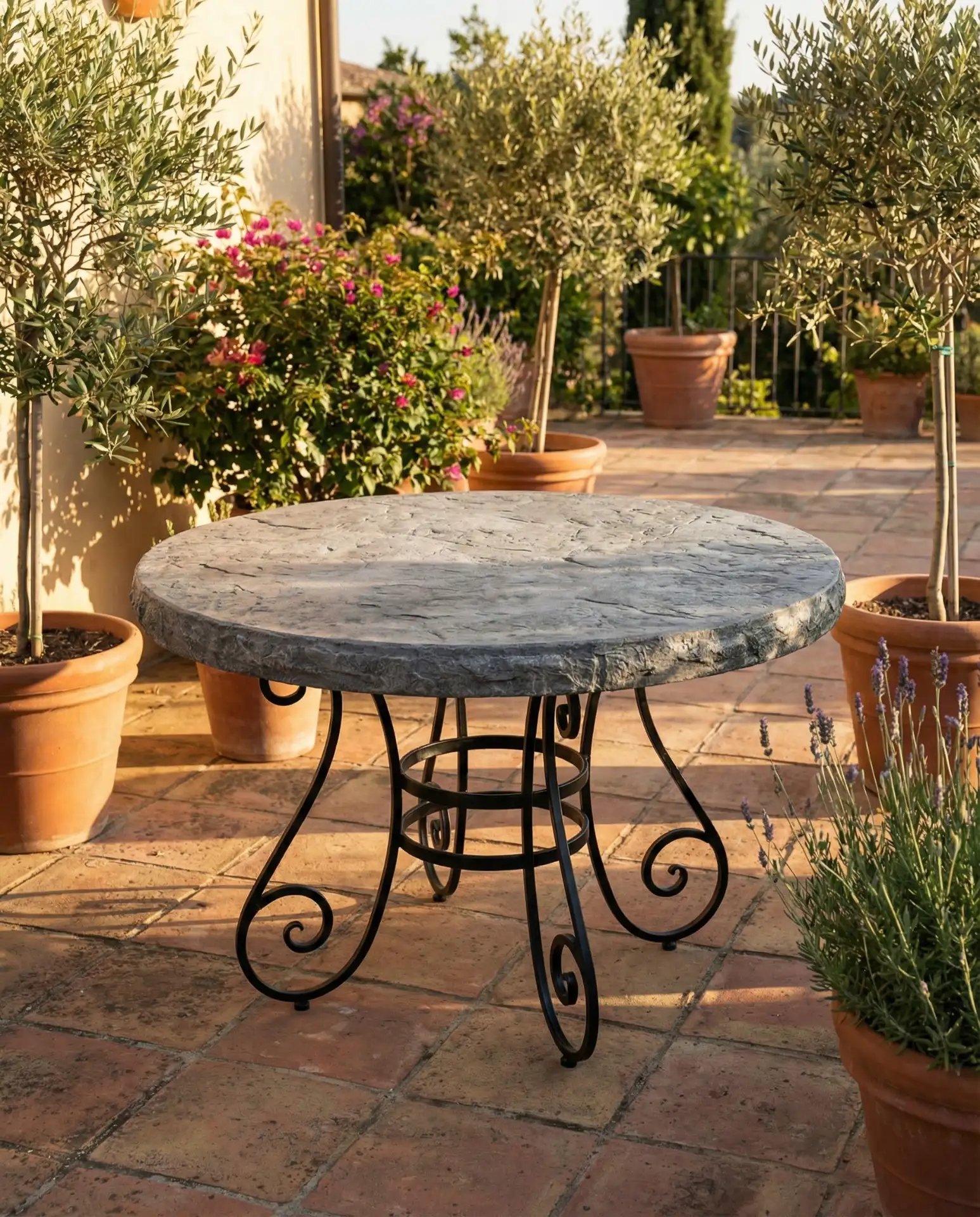 Faux Stone Textured Top 1