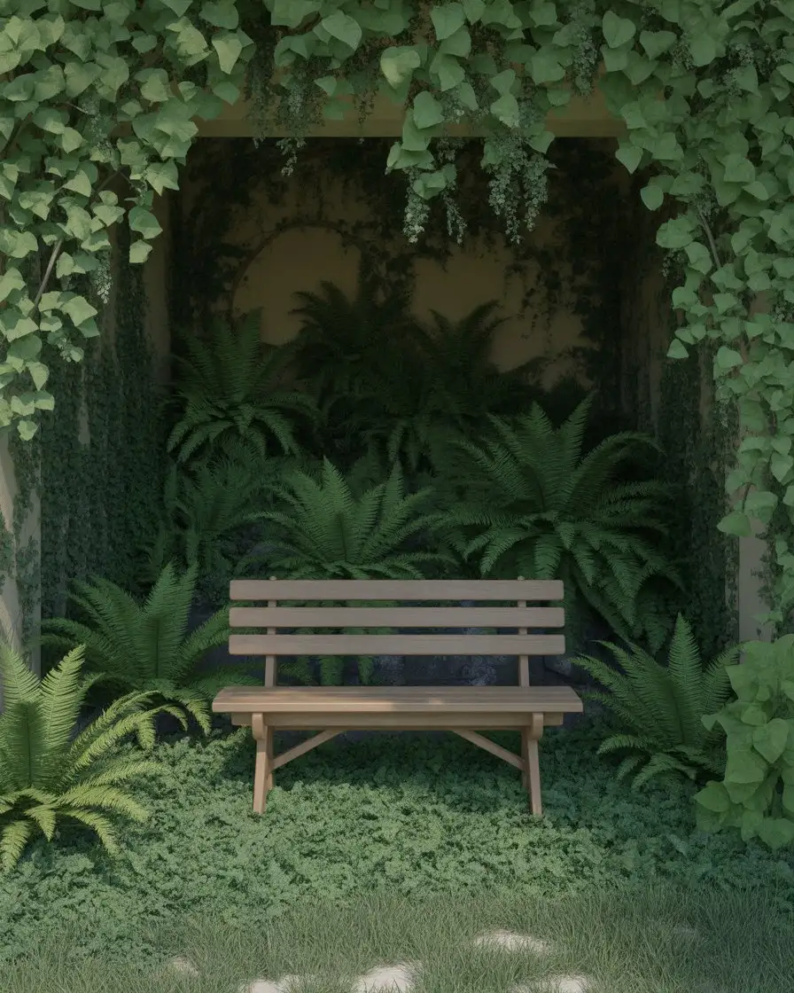 Fern Grotto with Shaded Seating 2