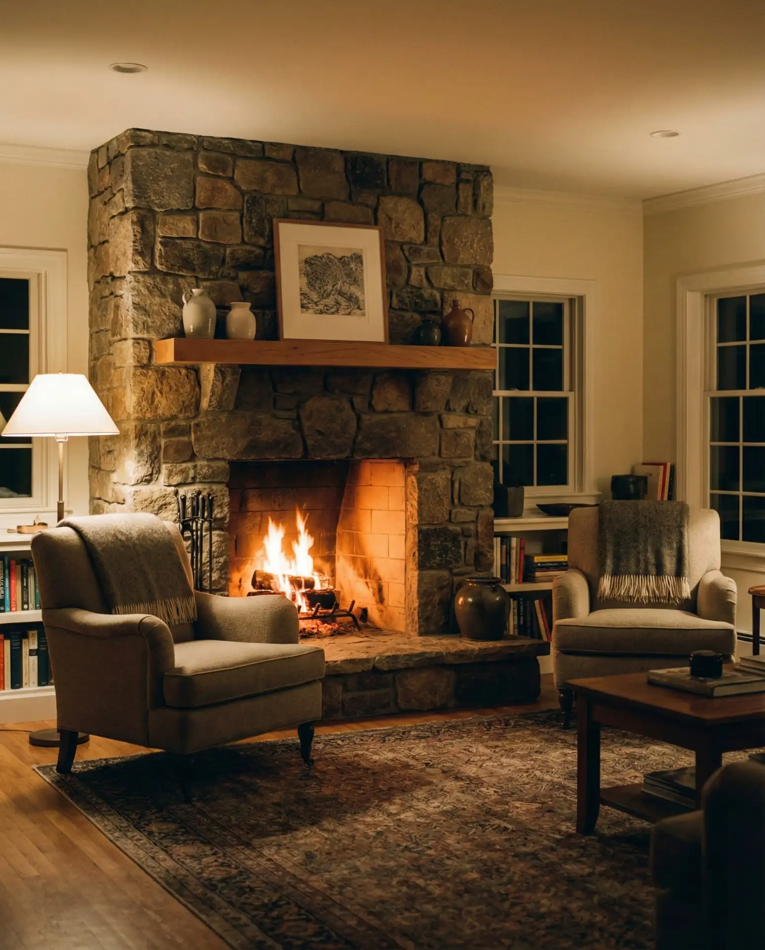 Fireplace as the Cozy Focal Point 2