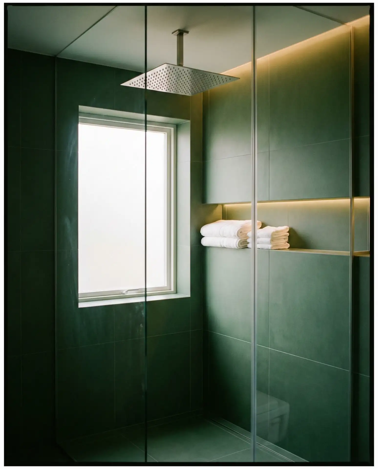 Forest Green Large Format Tiles for Drama 2