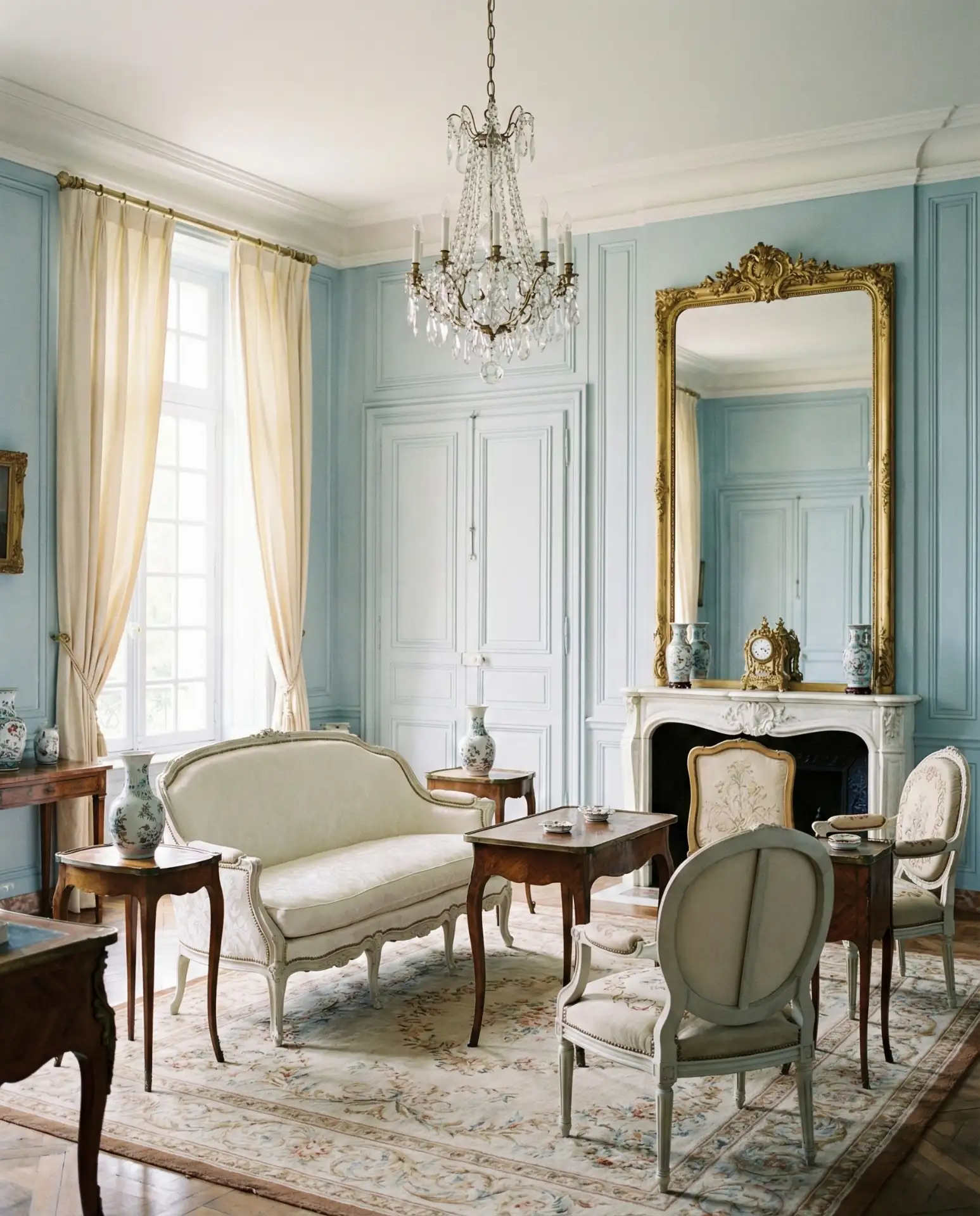 French Blue Provincial Elegance 2