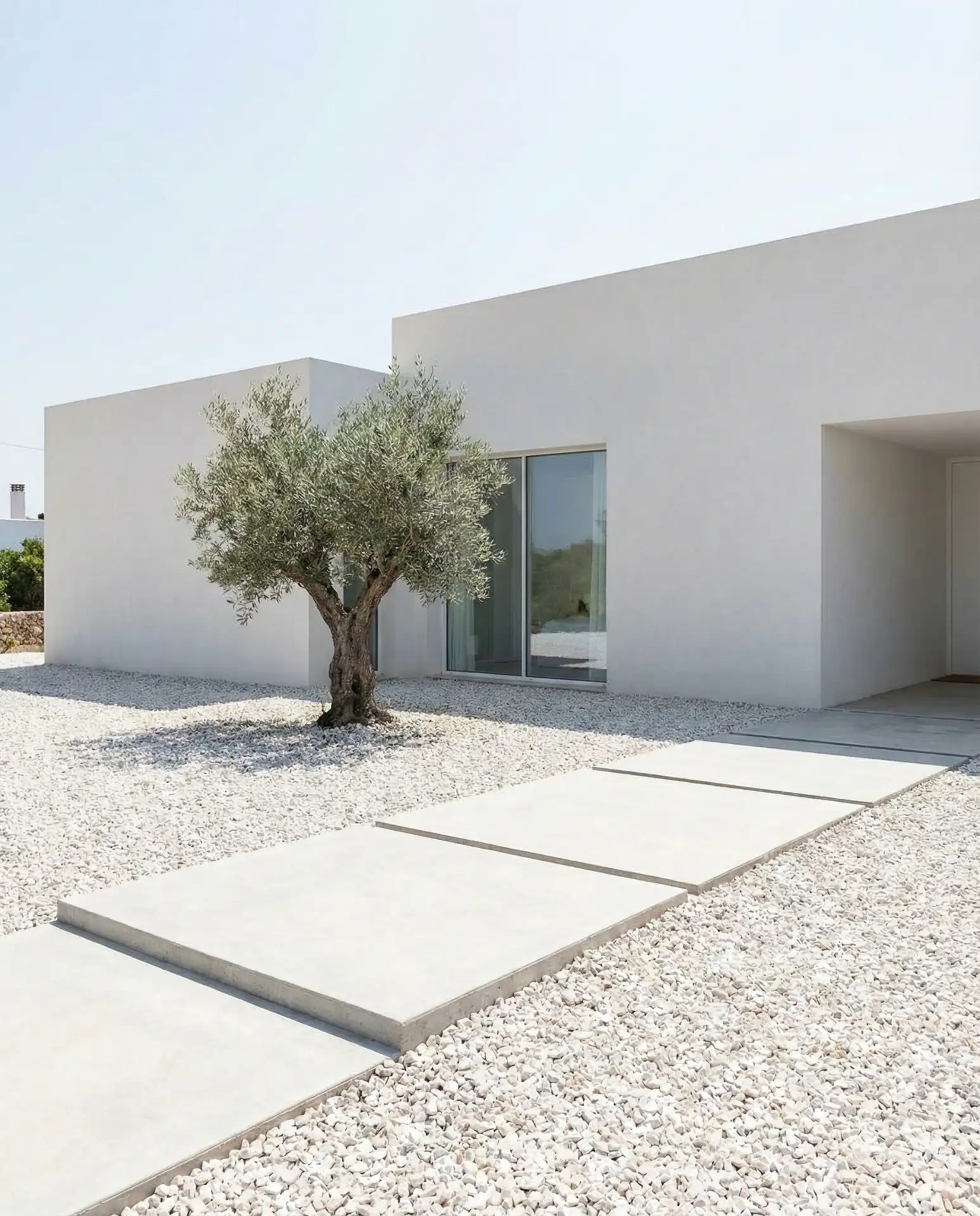 Front Yard White Rock Minimalism 2