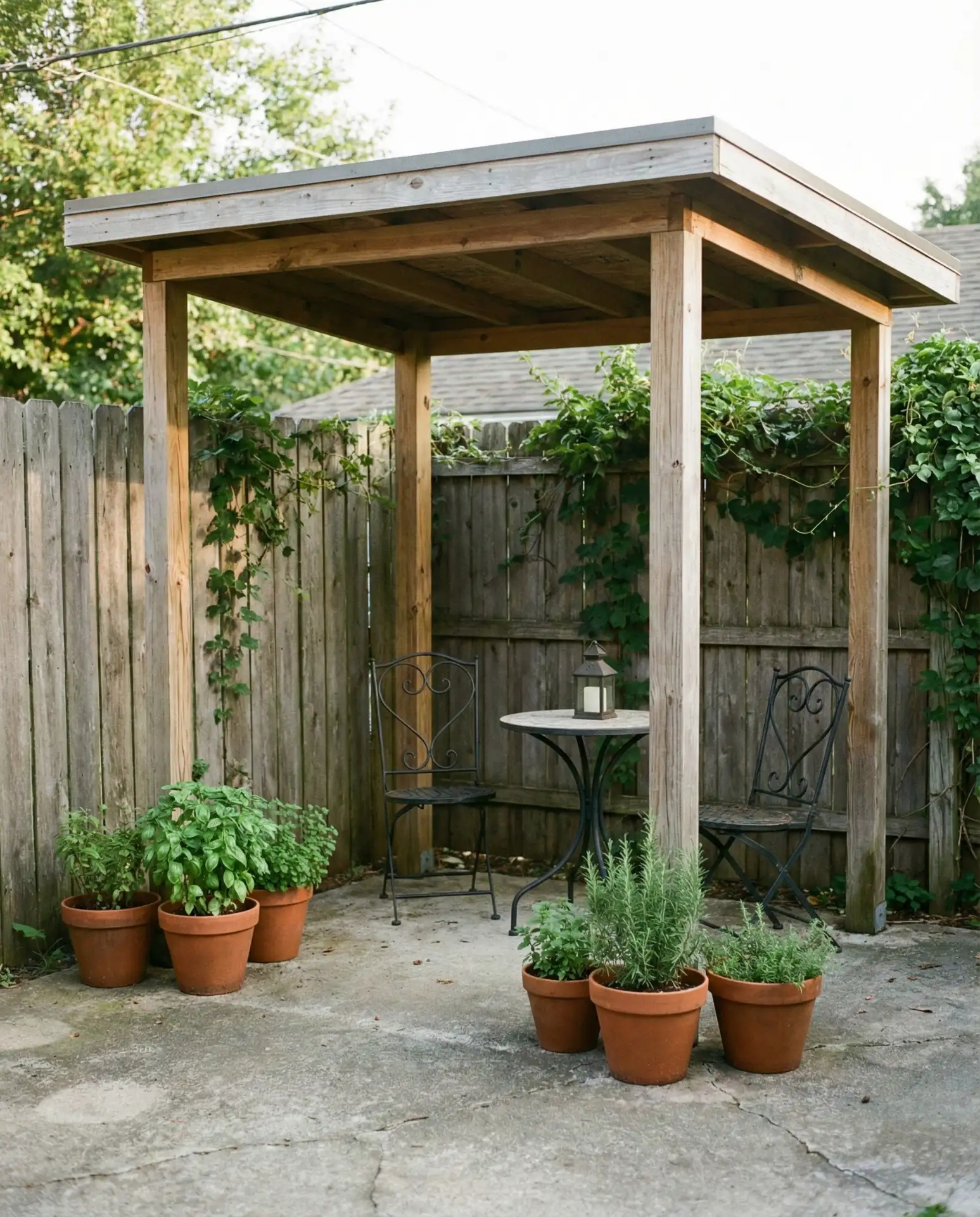 Gazebo with Hanging Daybed for Relaxation 2